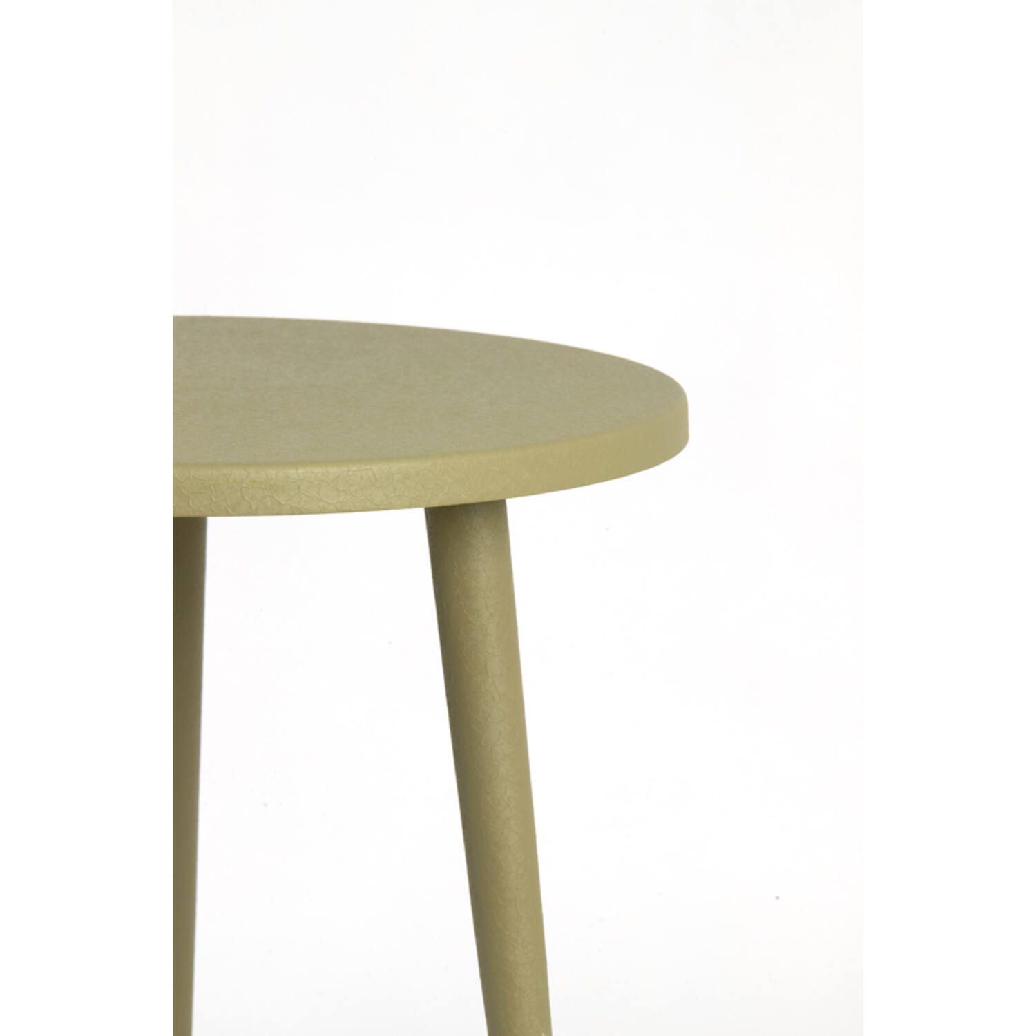 Side table Ø40x50 cm DIMEKA olive green