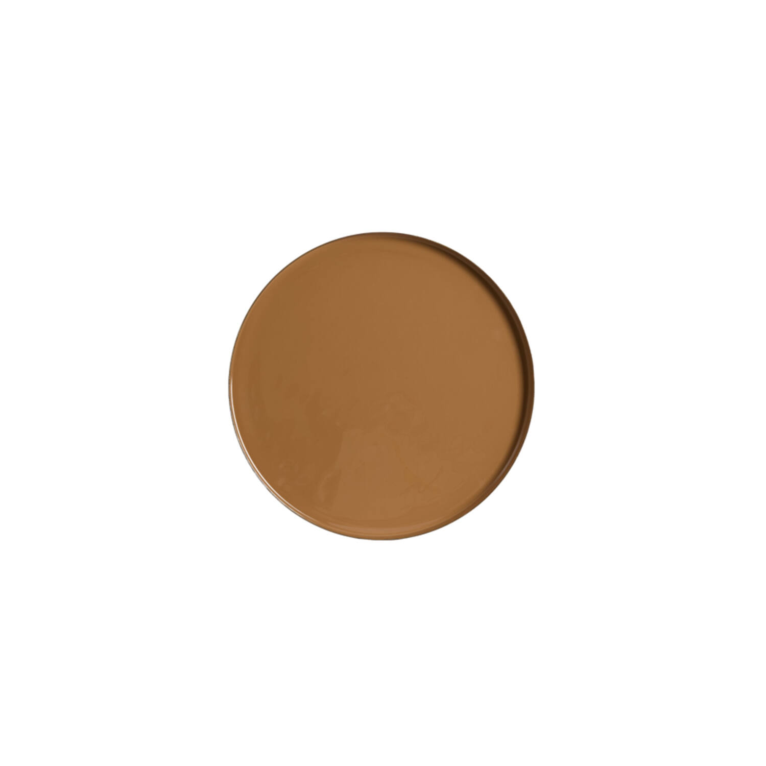 Side table Ø30,5x50 cm JAY shiny terra+matt brown-bronze