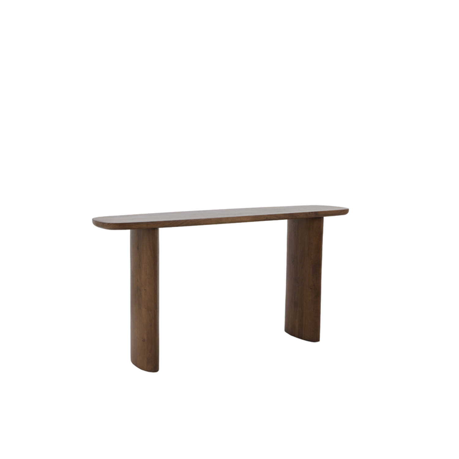 Console 150x25x75 cm AYMARA acacia wood dark brown