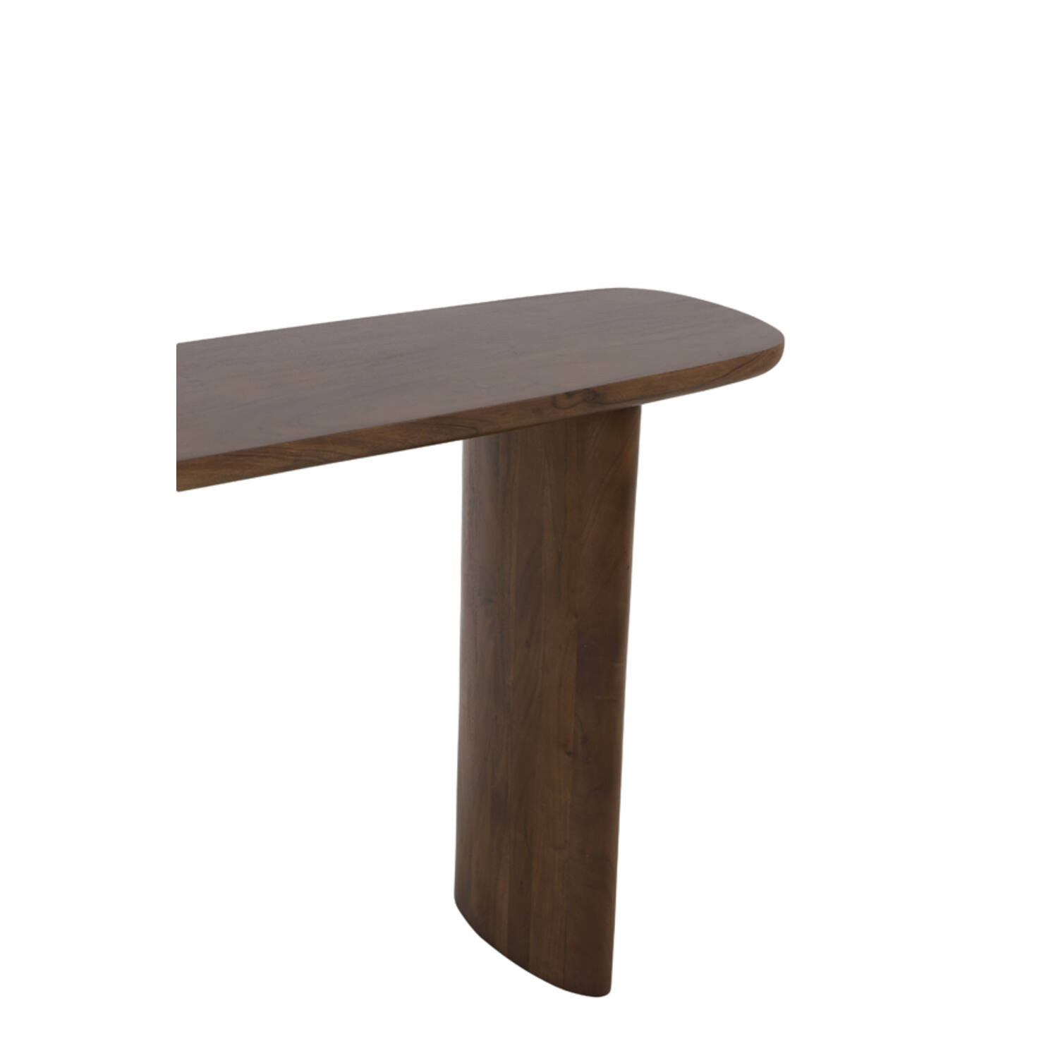 Console 150x25x75 cm AYMARA acacia wood dark brown