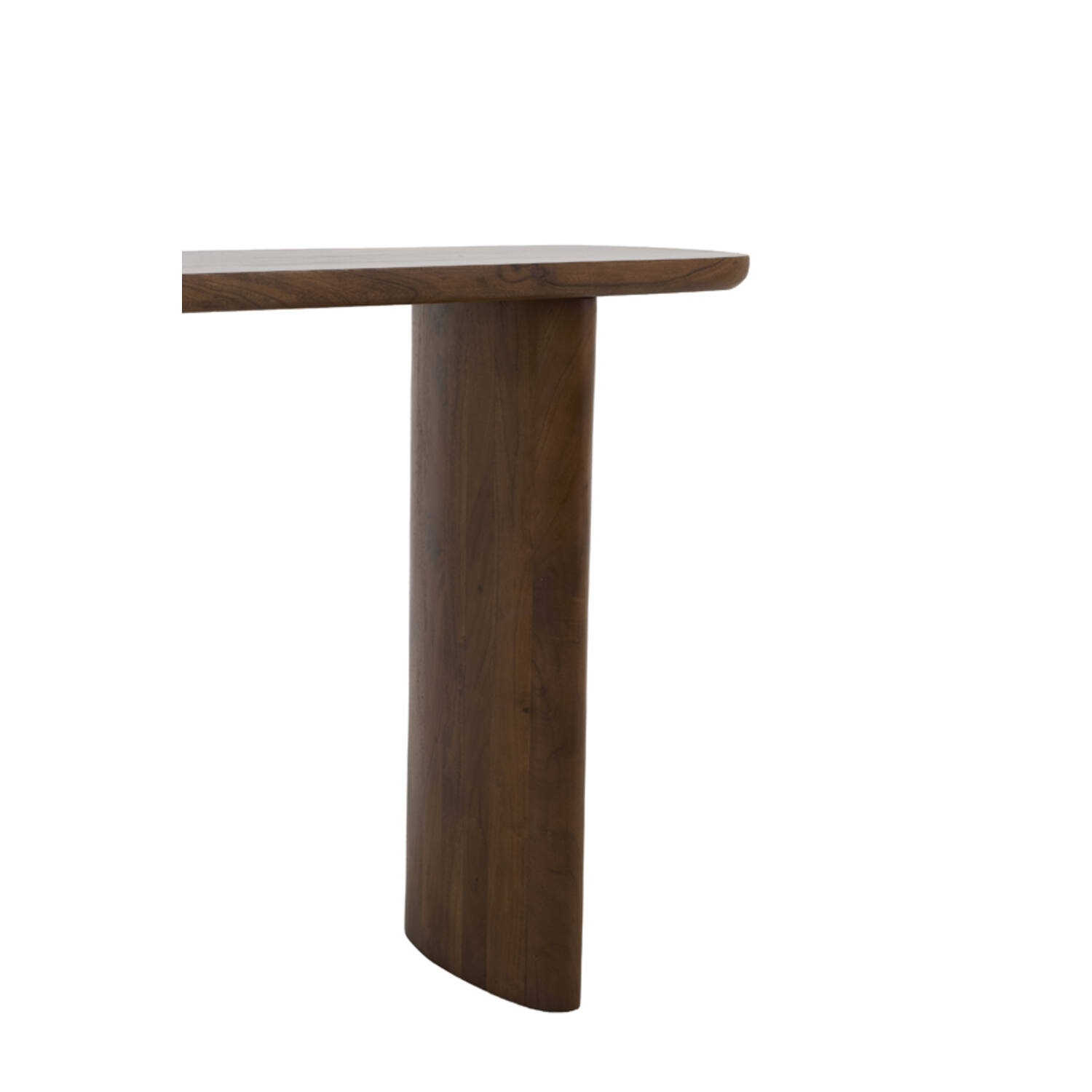 Console 150x25x75 cm AYMARA acacia wood dark brown