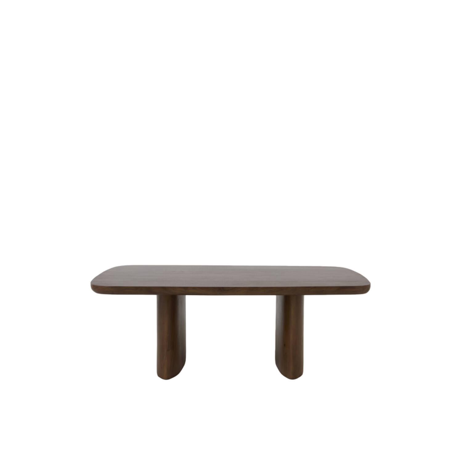 Coffee table 110x70x38 cm AYMARA acacia wood dark brown