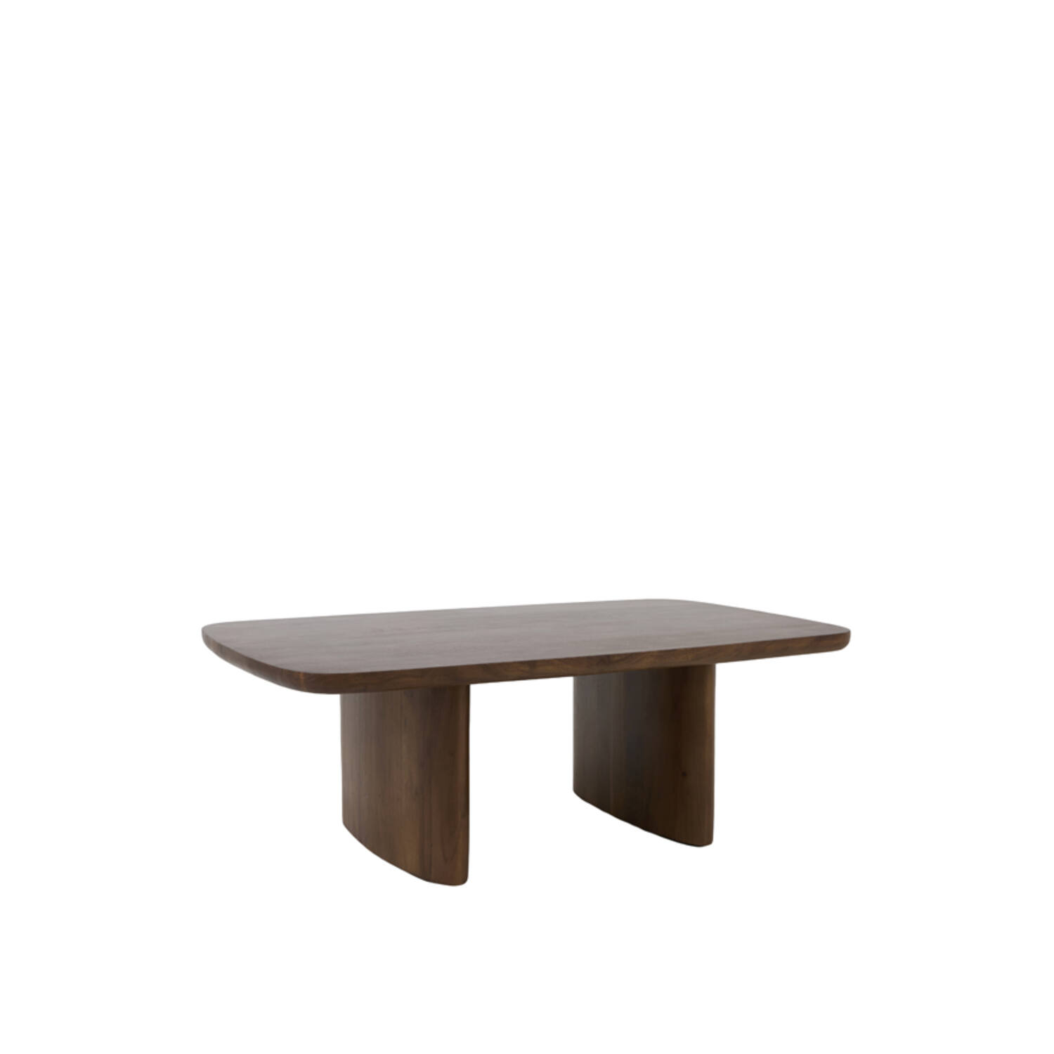 Coffee table 110x70x38 cm AYMARA acacia wood dark brown