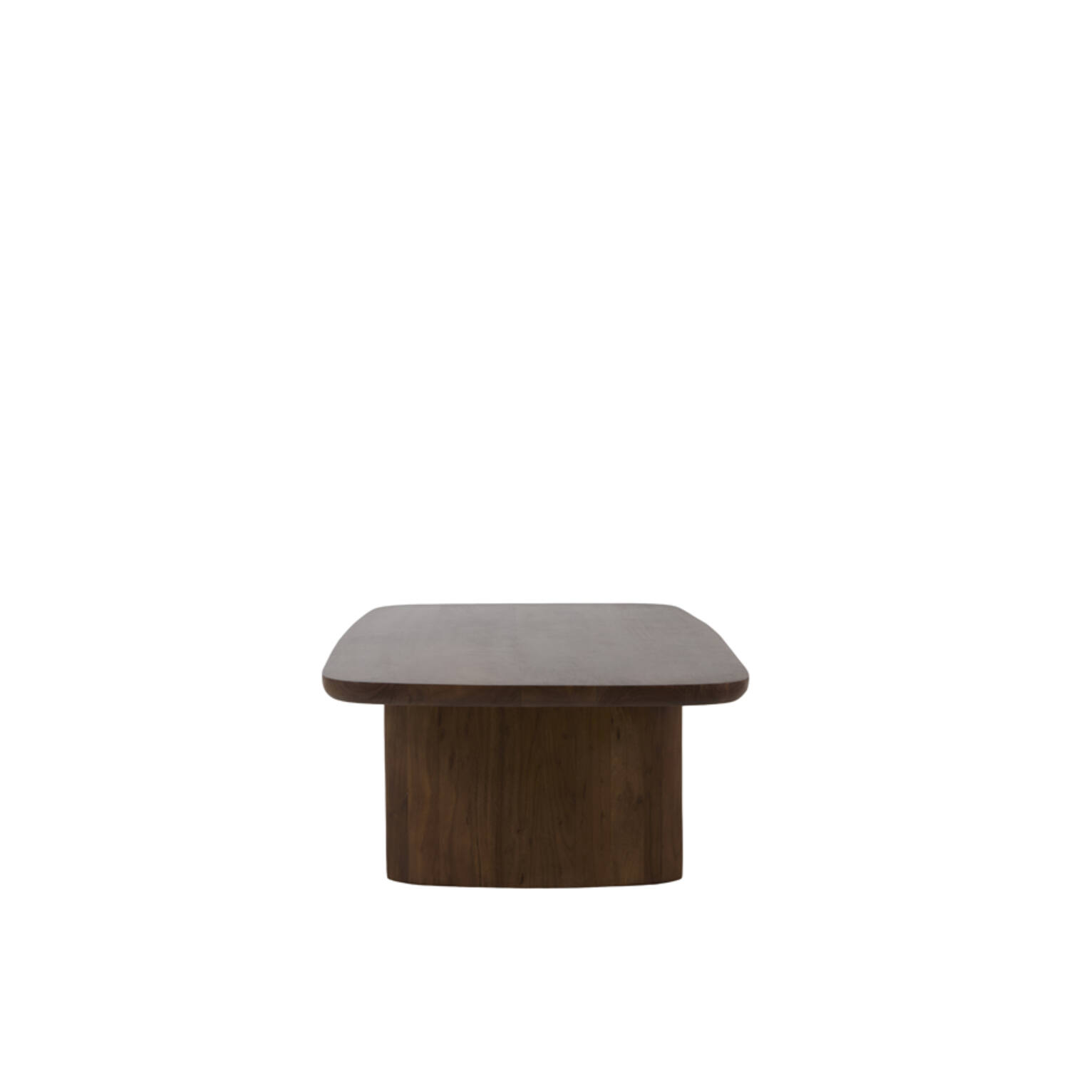 Coffee table 110x70x38 cm AYMARA acacia wood dark brown