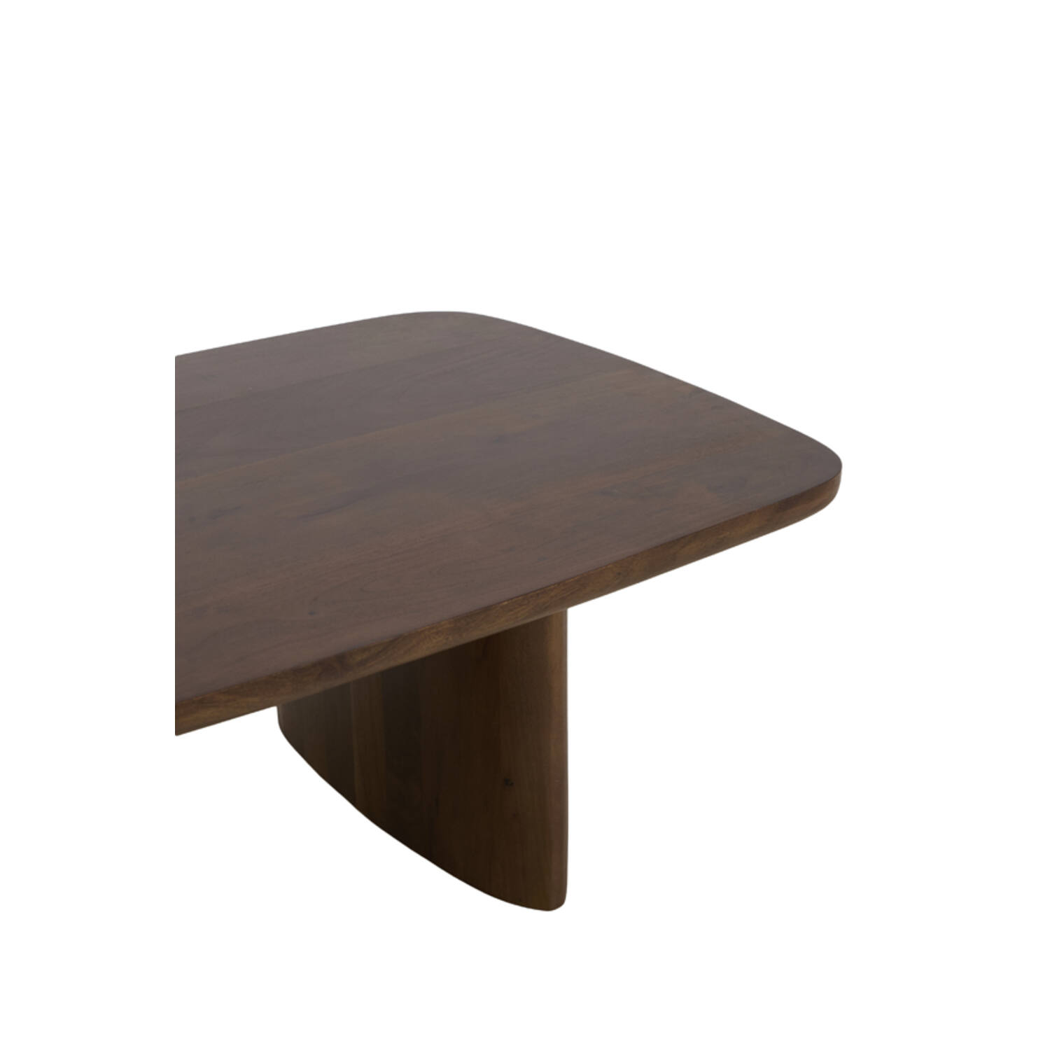 Coffee table 110x70x38 cm AYMARA acacia wood dark brown
