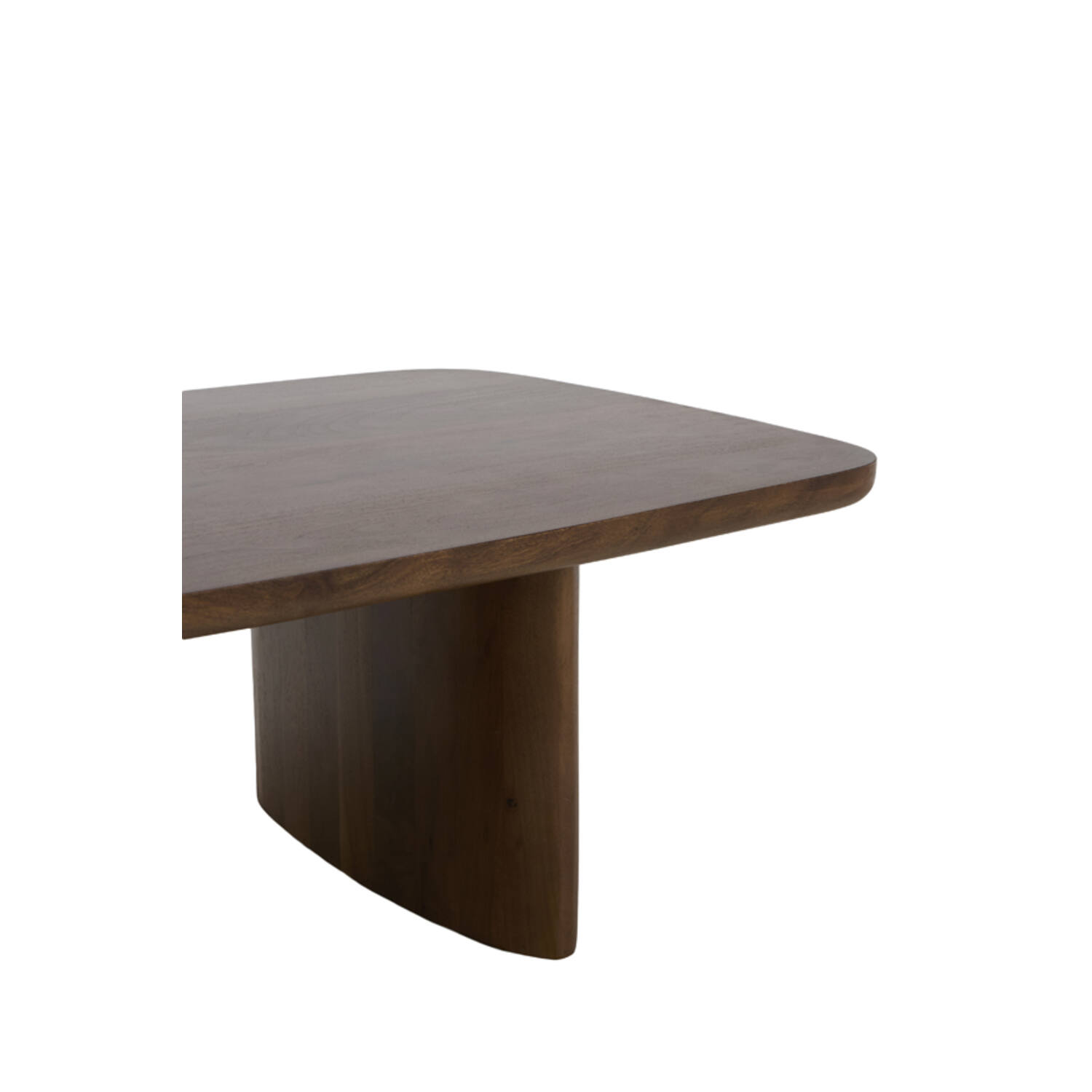 Coffee table 110x70x38 cm AYMARA acacia wood dark brown
