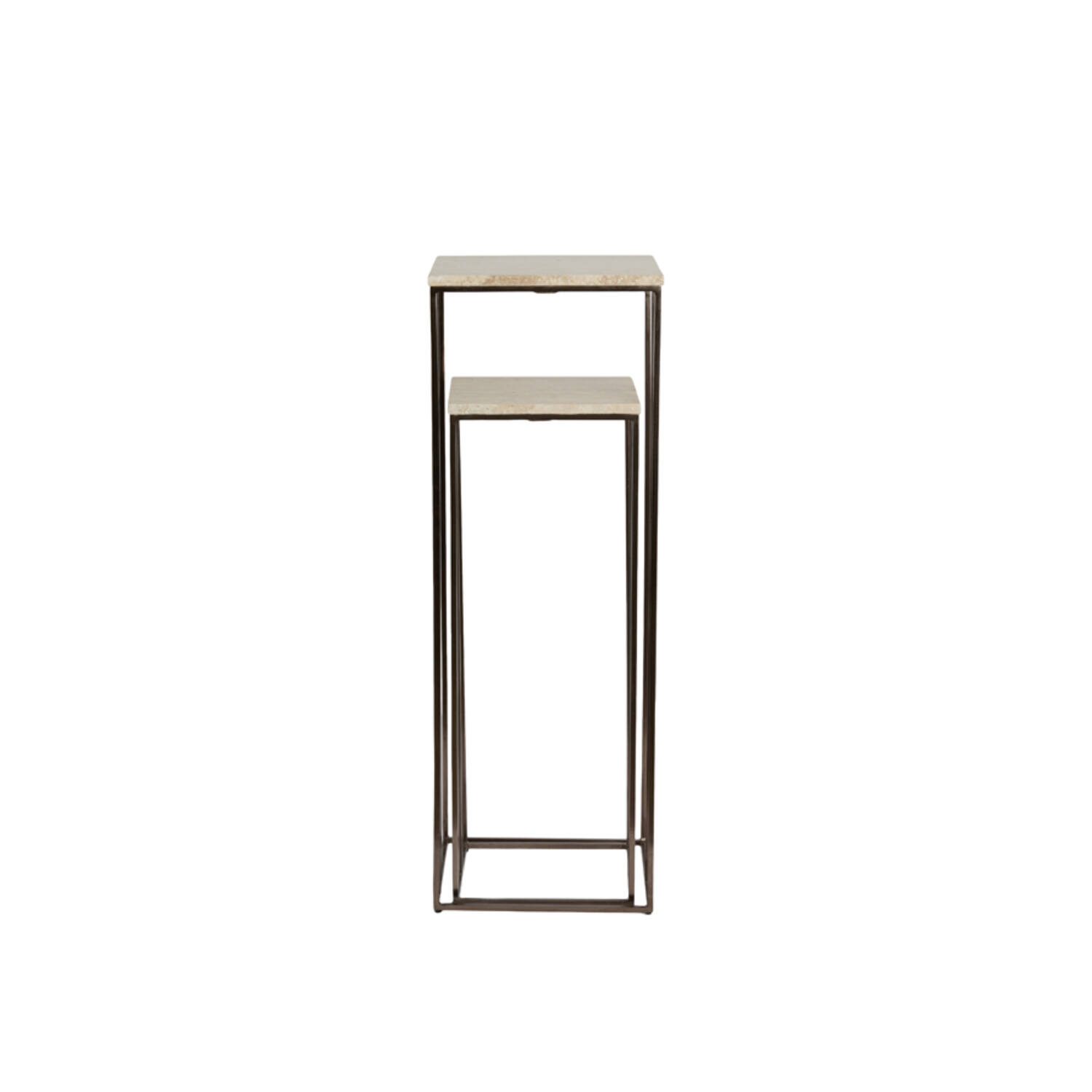 Pillar S/2 max 35,5x35,5x101 cm ROSHAN trav sand+brown bronz