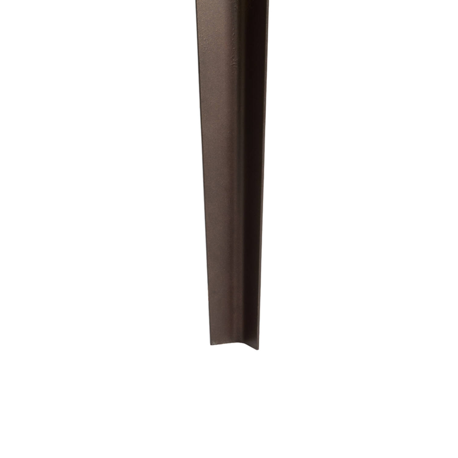 Side table 40,5x40,5x47,5 cm LEV marble dark brown+ant bronz