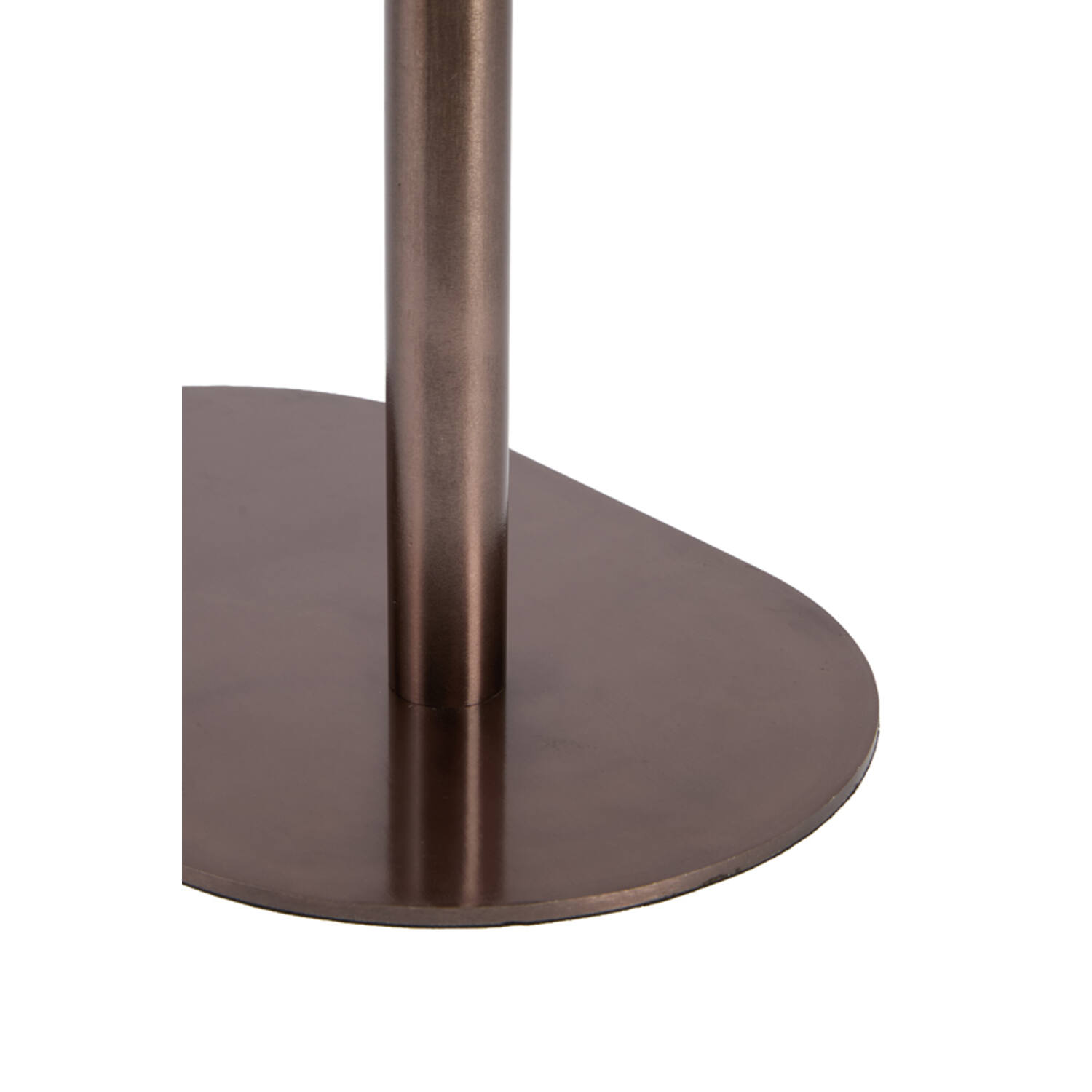 Side table 40,5x26x55 cm REVIX agate smoke+brown bronze
