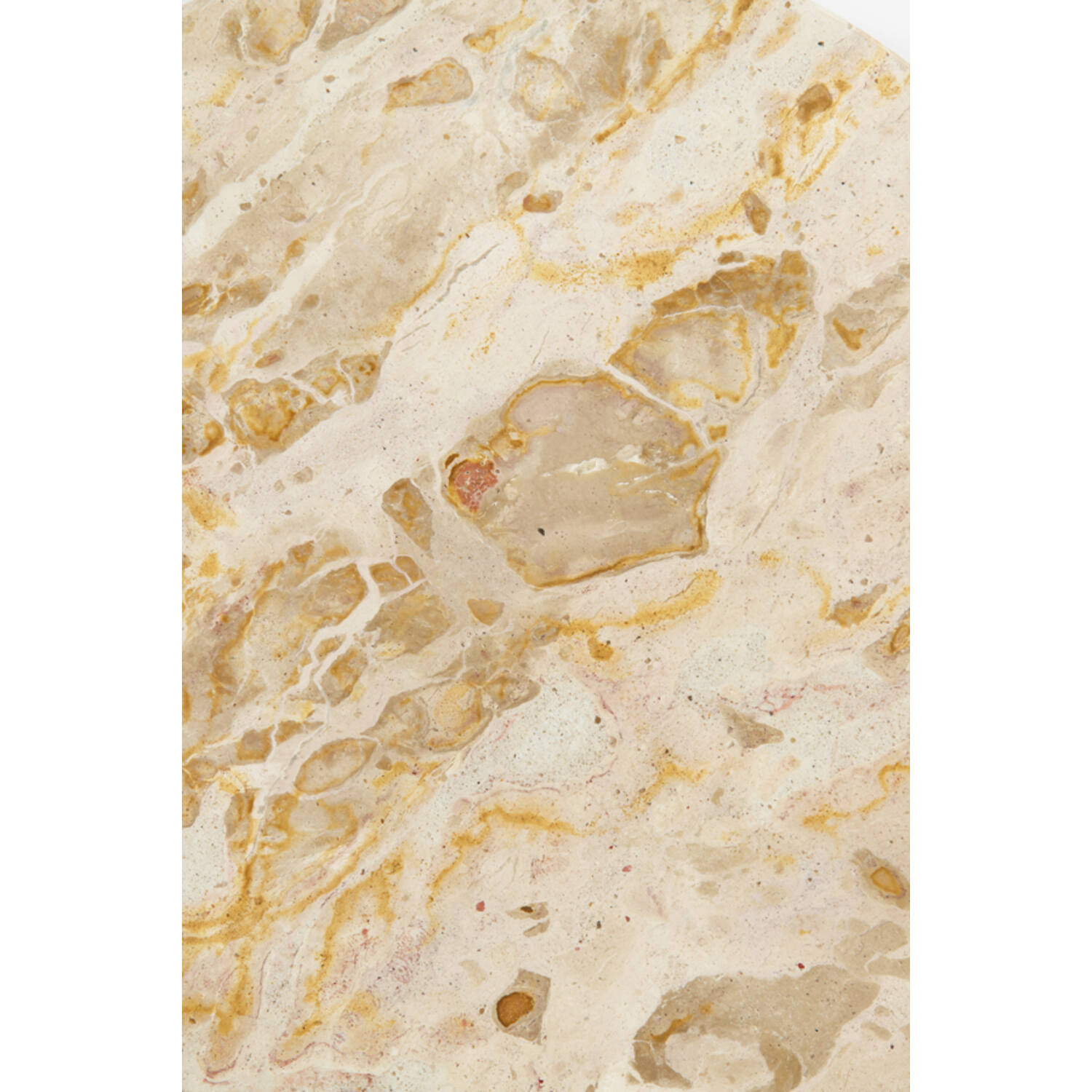 Pillar S/2 Ø30x84+Ø35x101,5 cm ZYN marble taupe+brown bronze