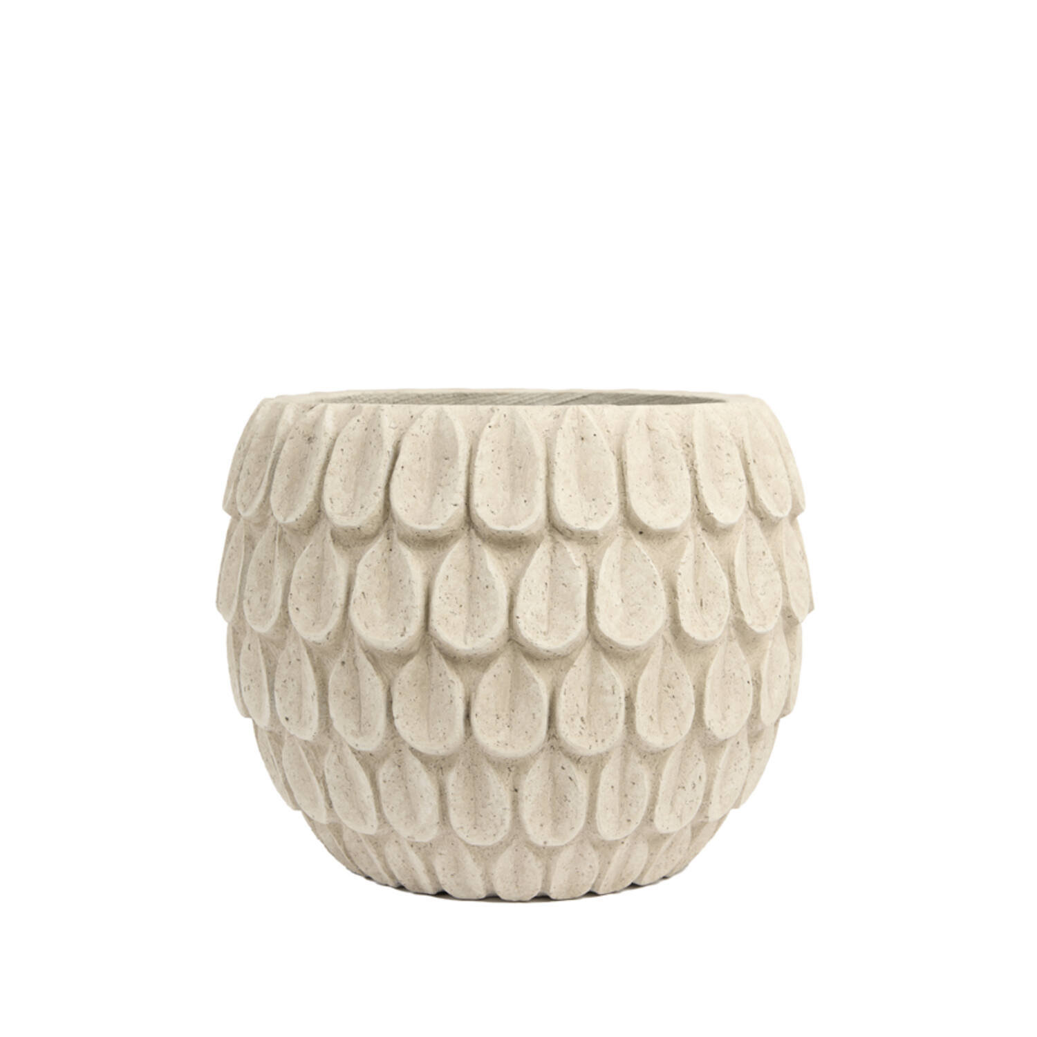 Pot Ø39x31 cm TORCY beige
