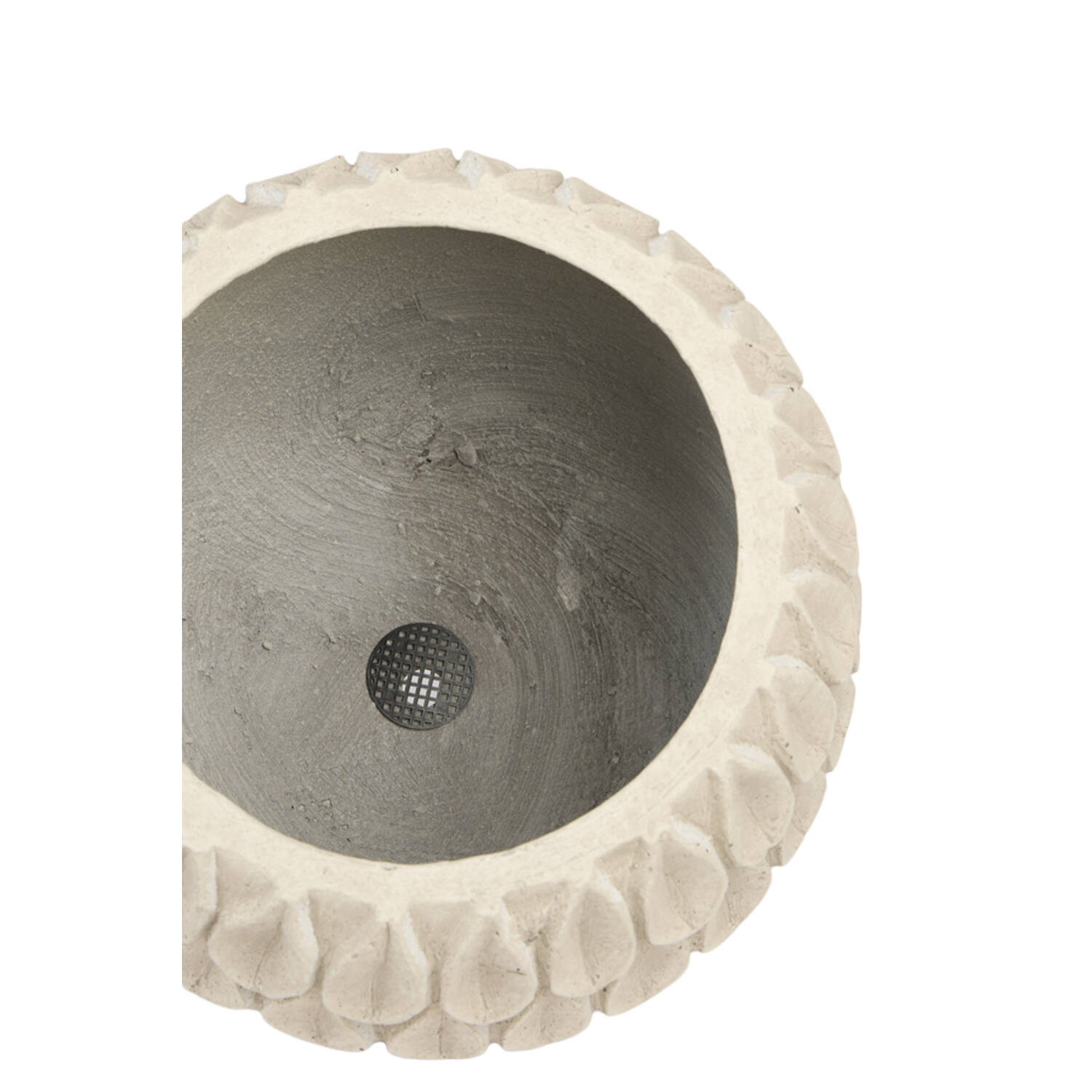 Pot Ø39x31 cm TORCY beige