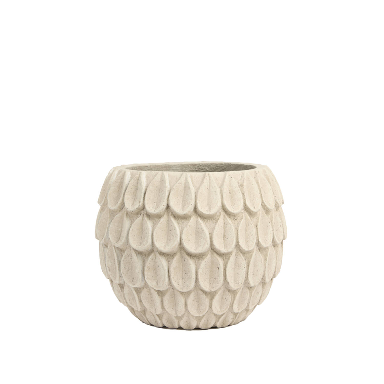 Pot Ø34,5x27,5 cm TORCY beige