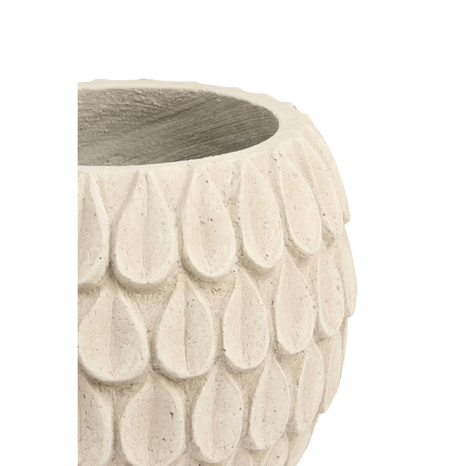 Pot Ø34,5x27,5 cm TORCY beige
