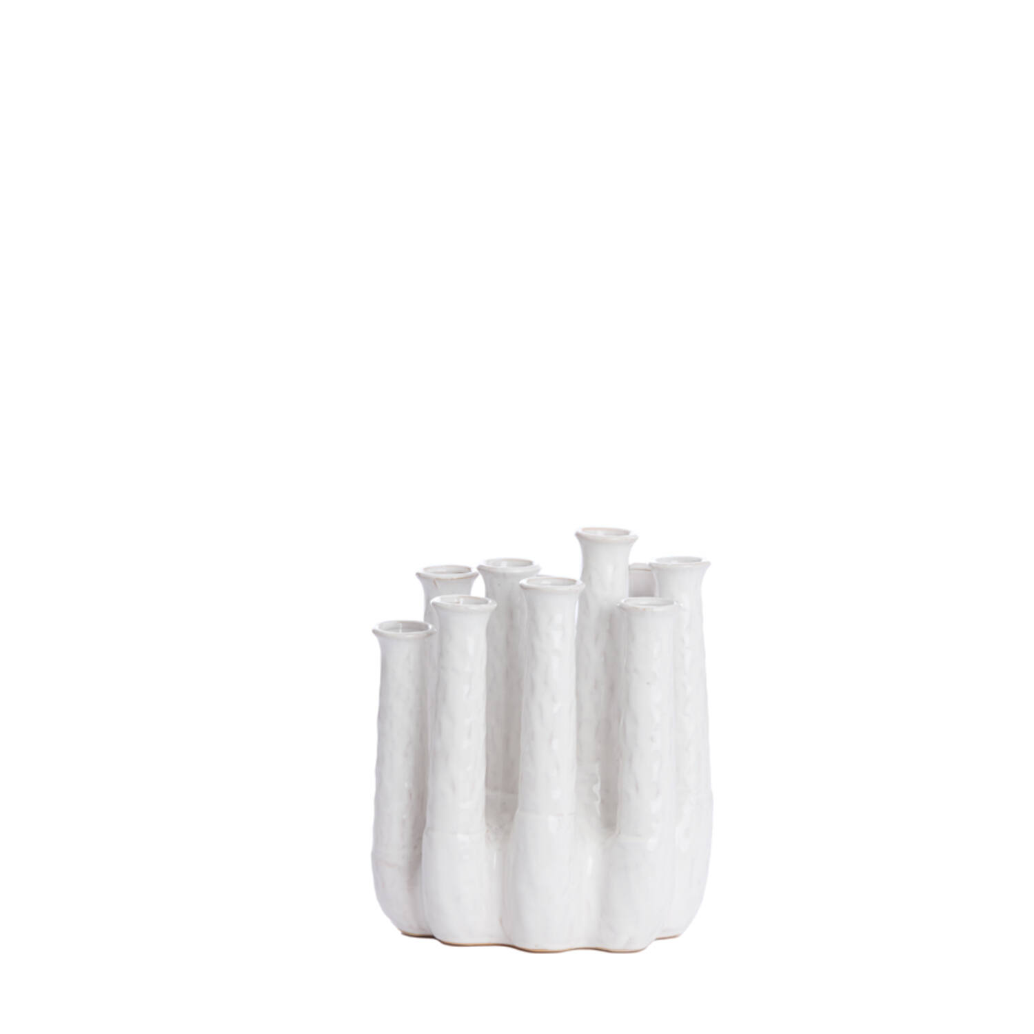 Vase deco 25x17x30 cm LEANJA ceramics cream