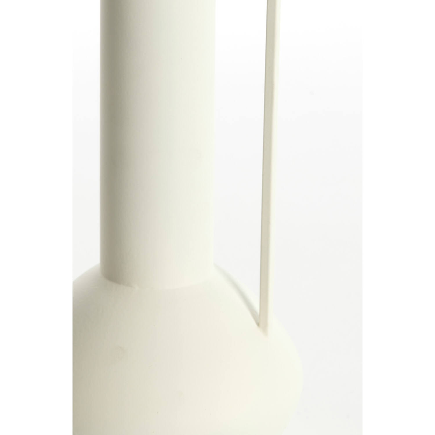 Vaas deco Ø12x33 cm PANZANO mat crème