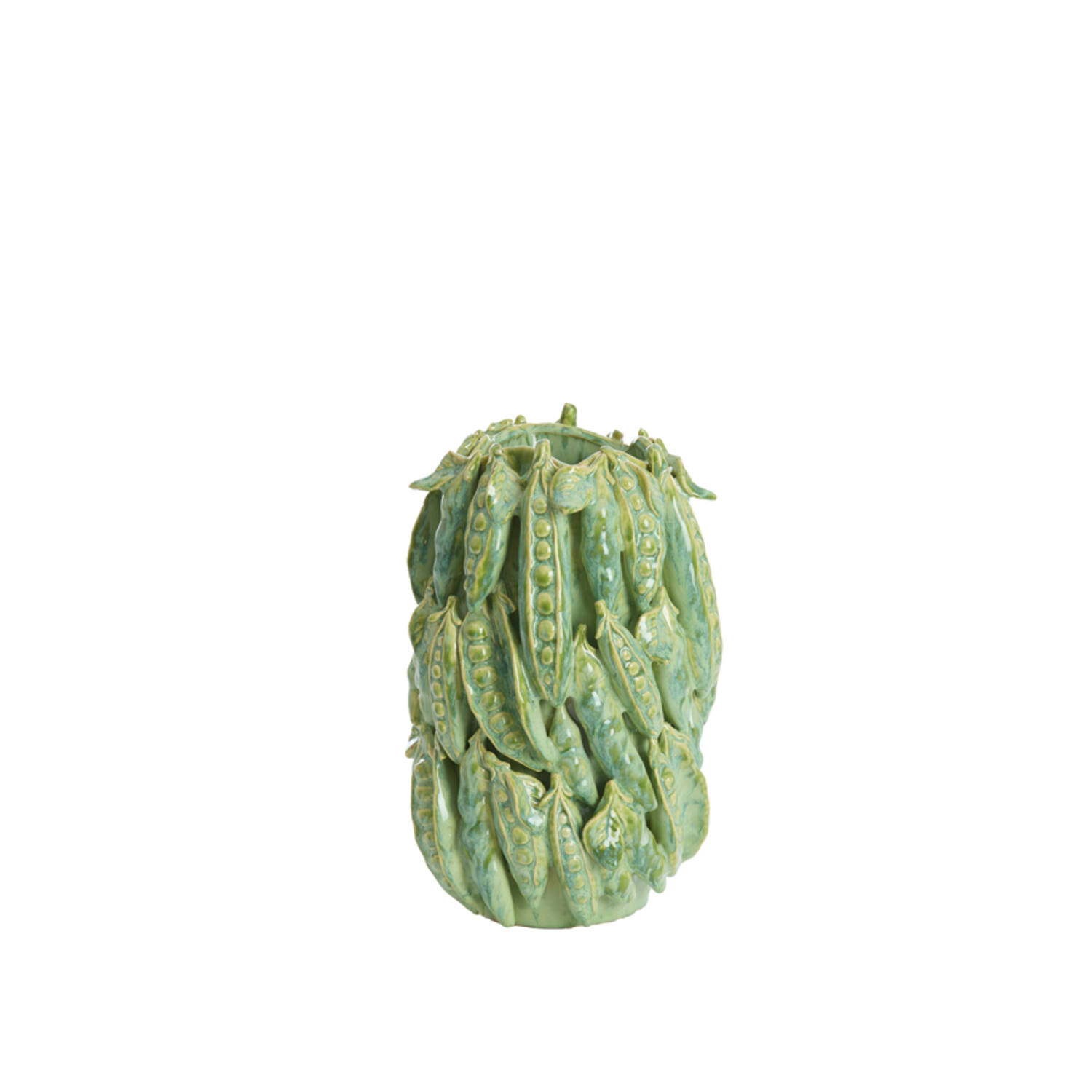 Vaas deco Ø21x31 cm FABA keramiek mint groen