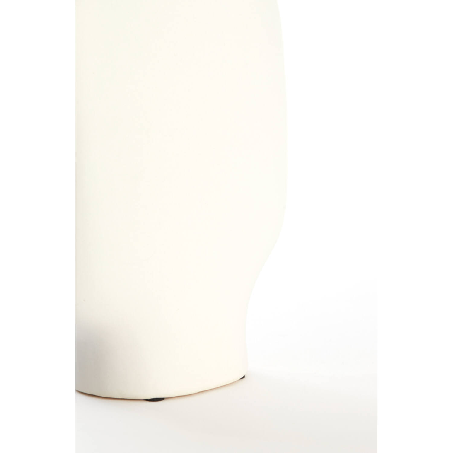Vaas deco 22,5x8x27 cm TROVO keramiek wit