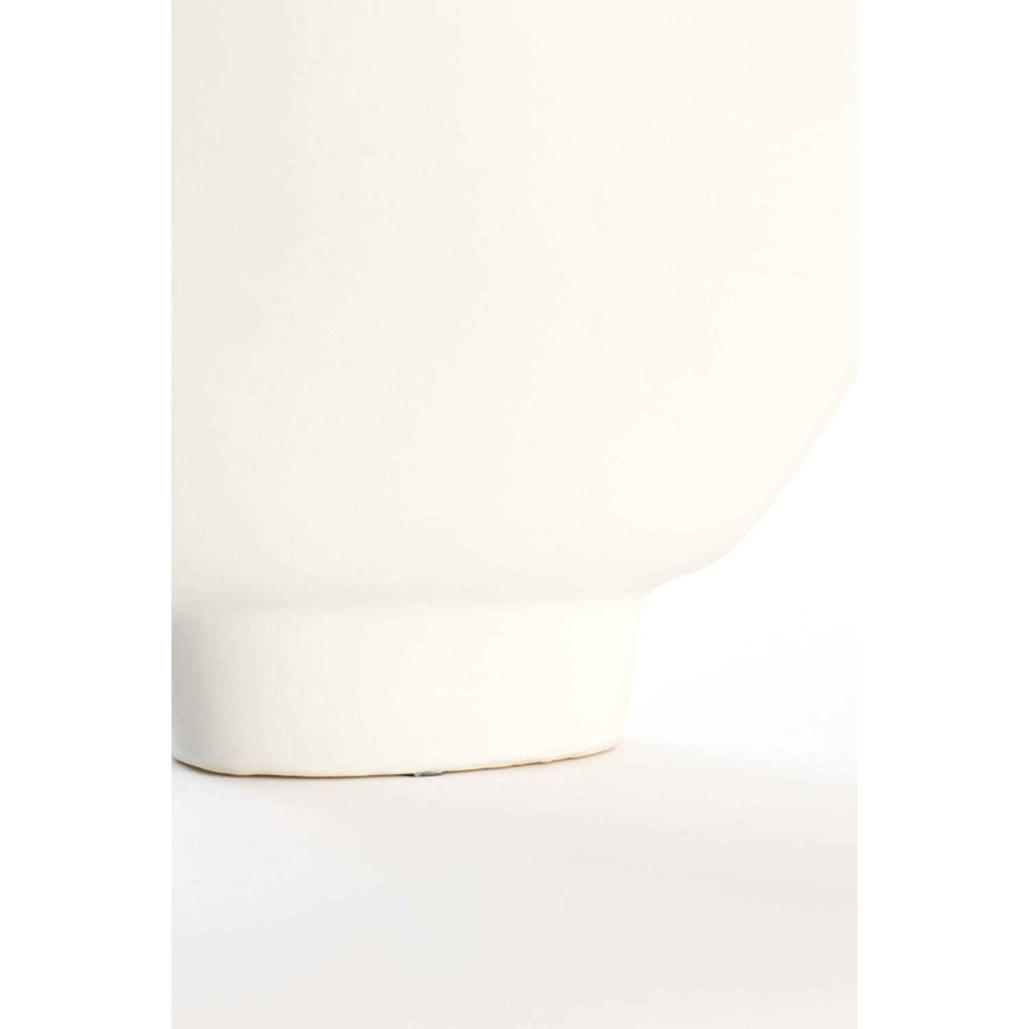 Vase deco 32x12x37 cm OZZERO ceramics white
