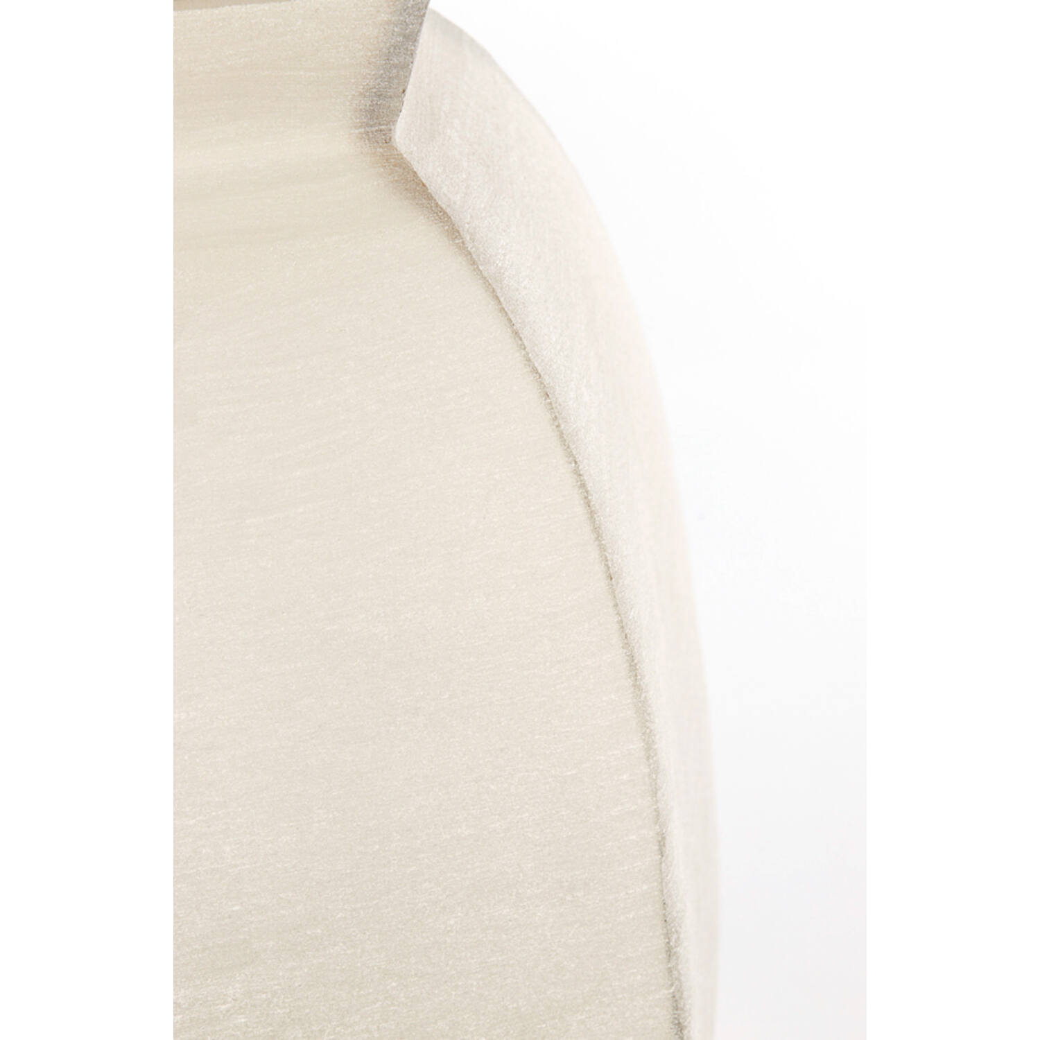Vase 24,5x22,5x50,5 cm VELIKO glass light brown