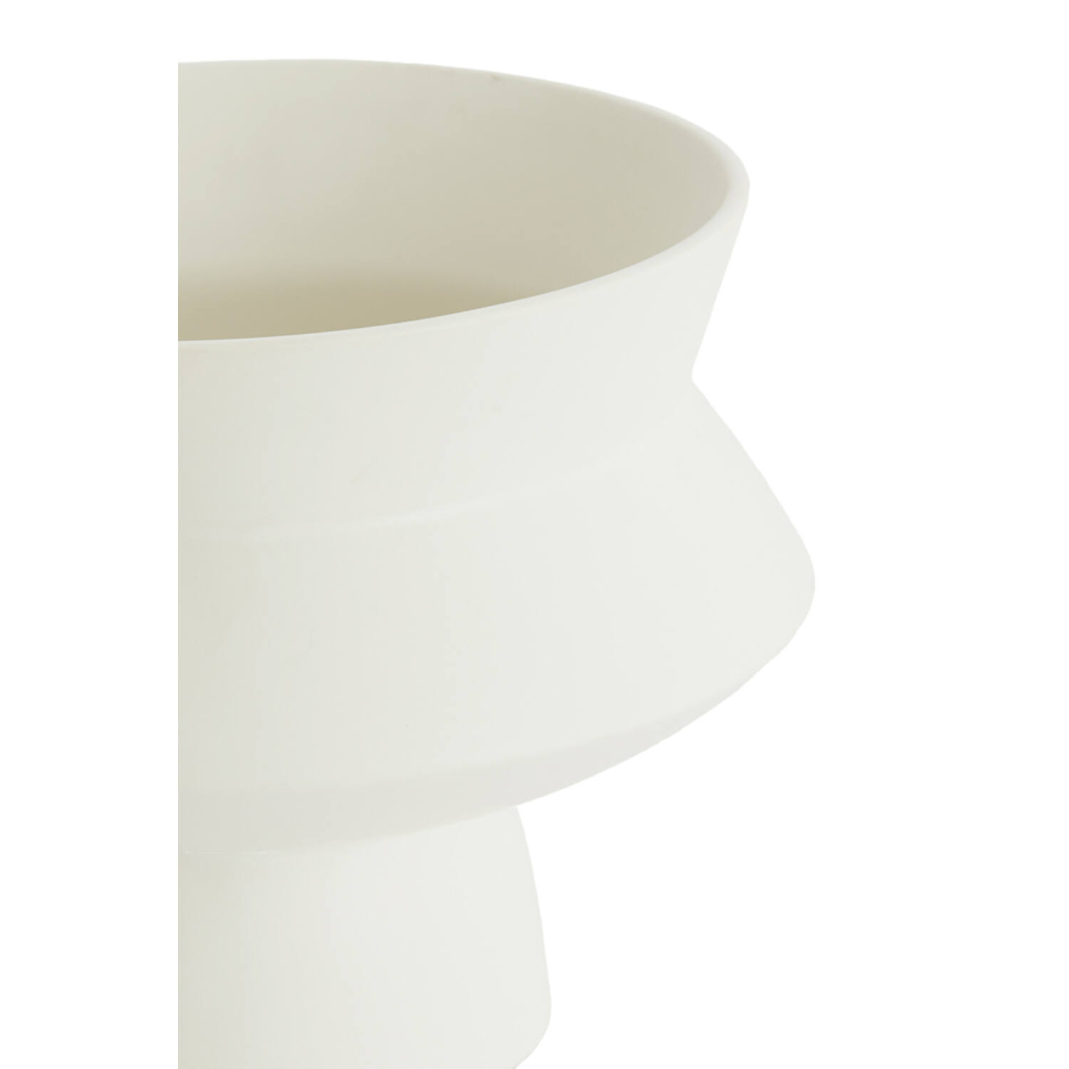 Vase deco Ø31,5x23,5 cm VICENTO matt white