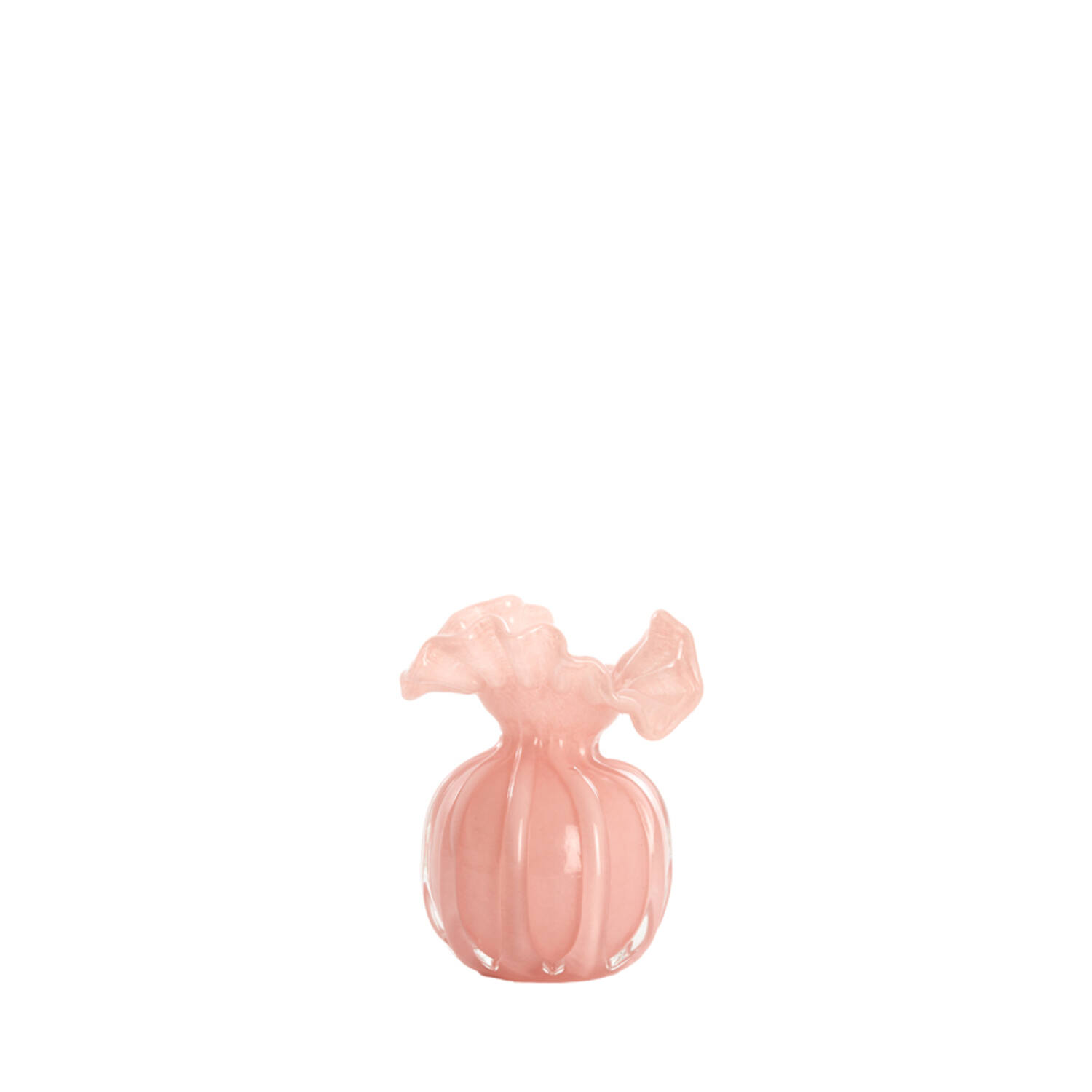 Vase Ø8,5x12 cm XEREA glass light pink