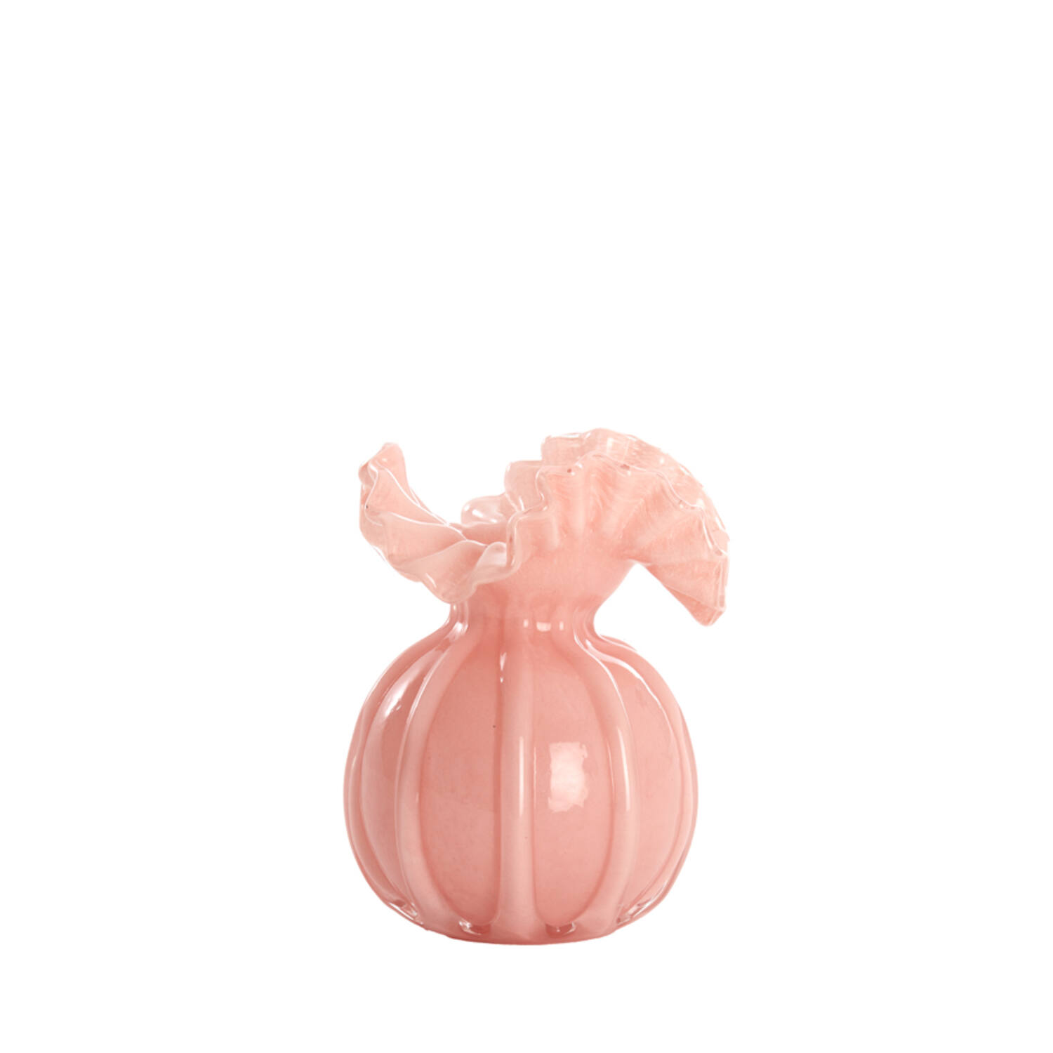 Vase Ø12x17 cm XEREA glass light pink