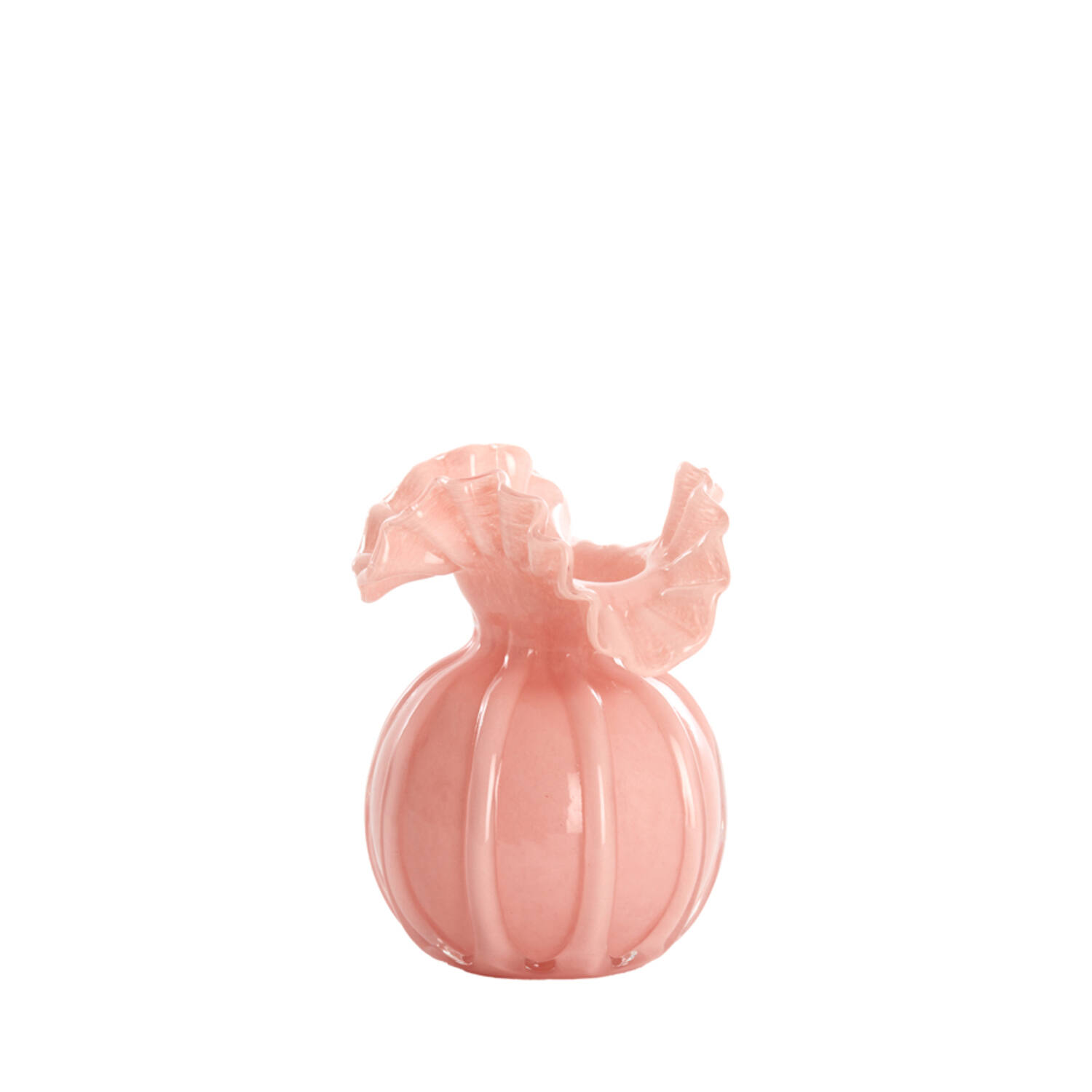 Vase Ø12x17 cm XEREA glass light pink