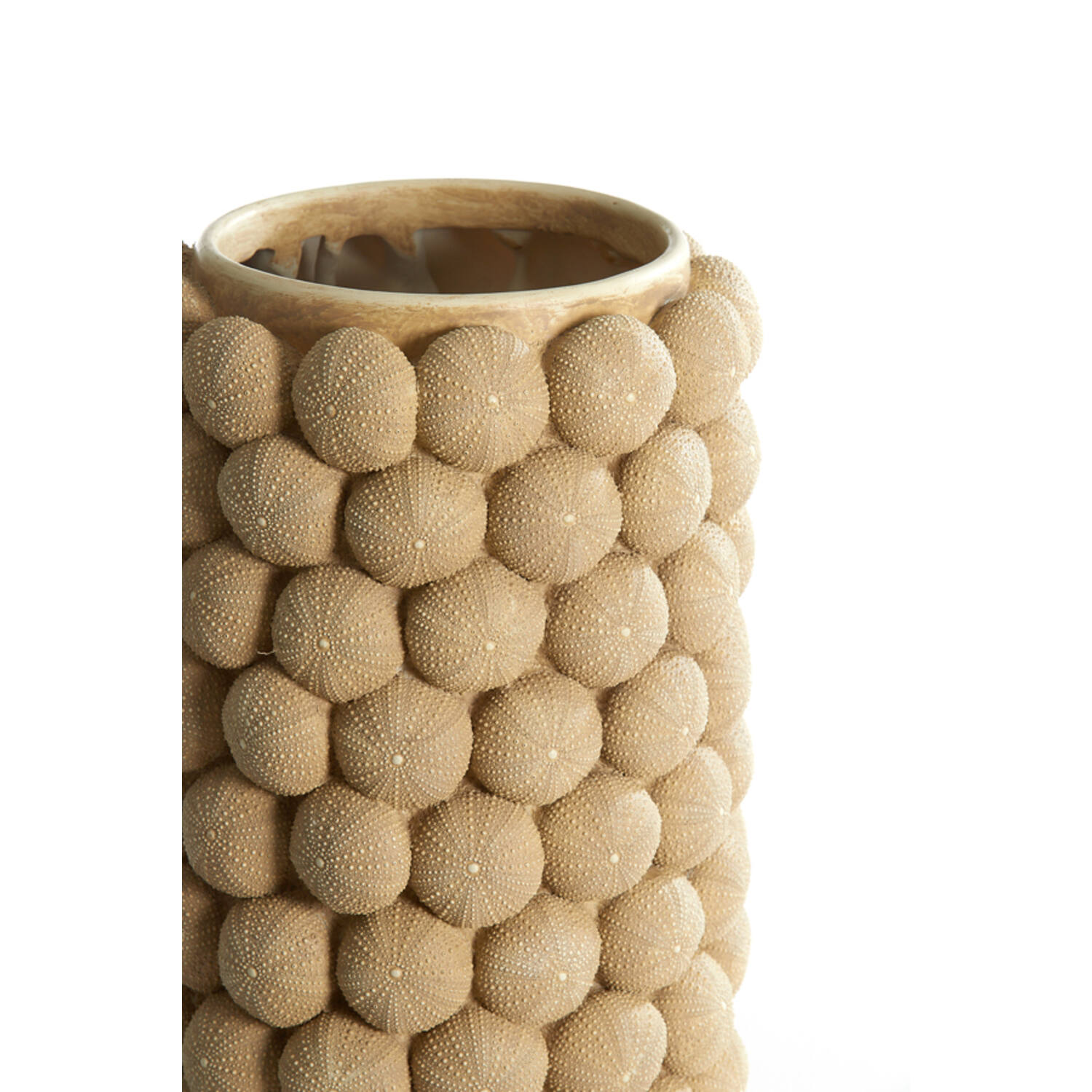 Vase deco Ø25x40 cm SEA URCHIN sand