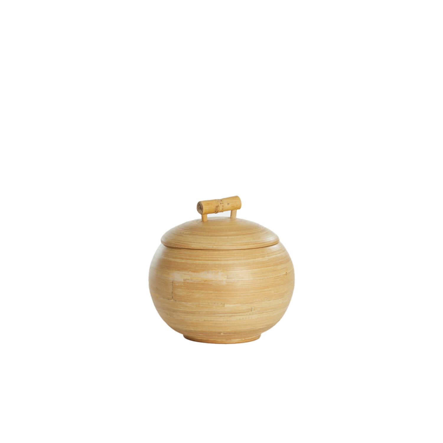 Pot deco Ø16x15 cm MACEO bamboe naturel