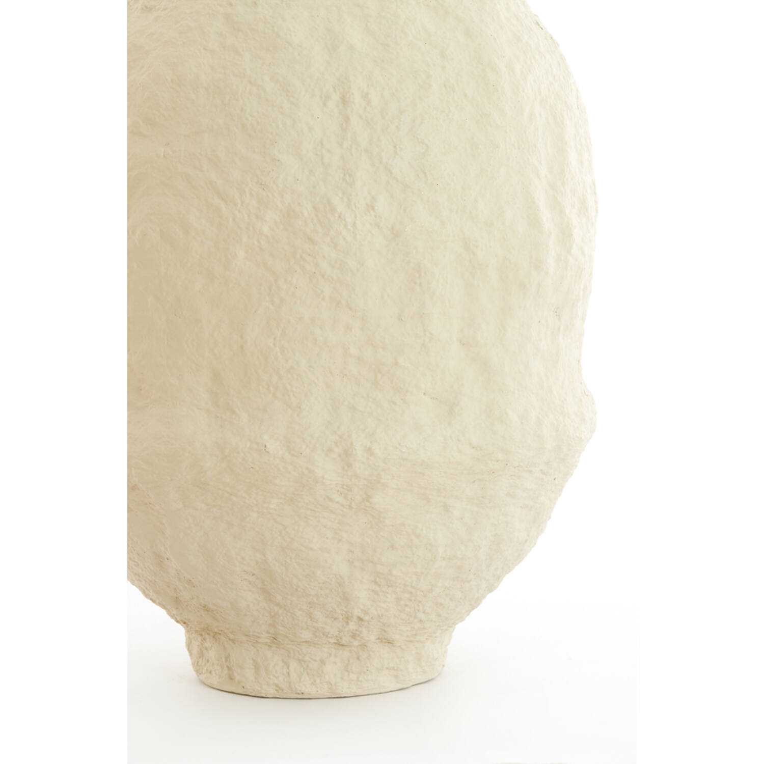 Vaas deco Ø45x60 cm LEANO mat beige