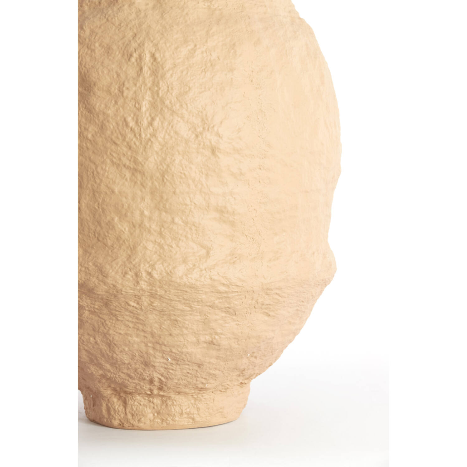 Vaas deco Ø45x60 cm LEANO mat zand