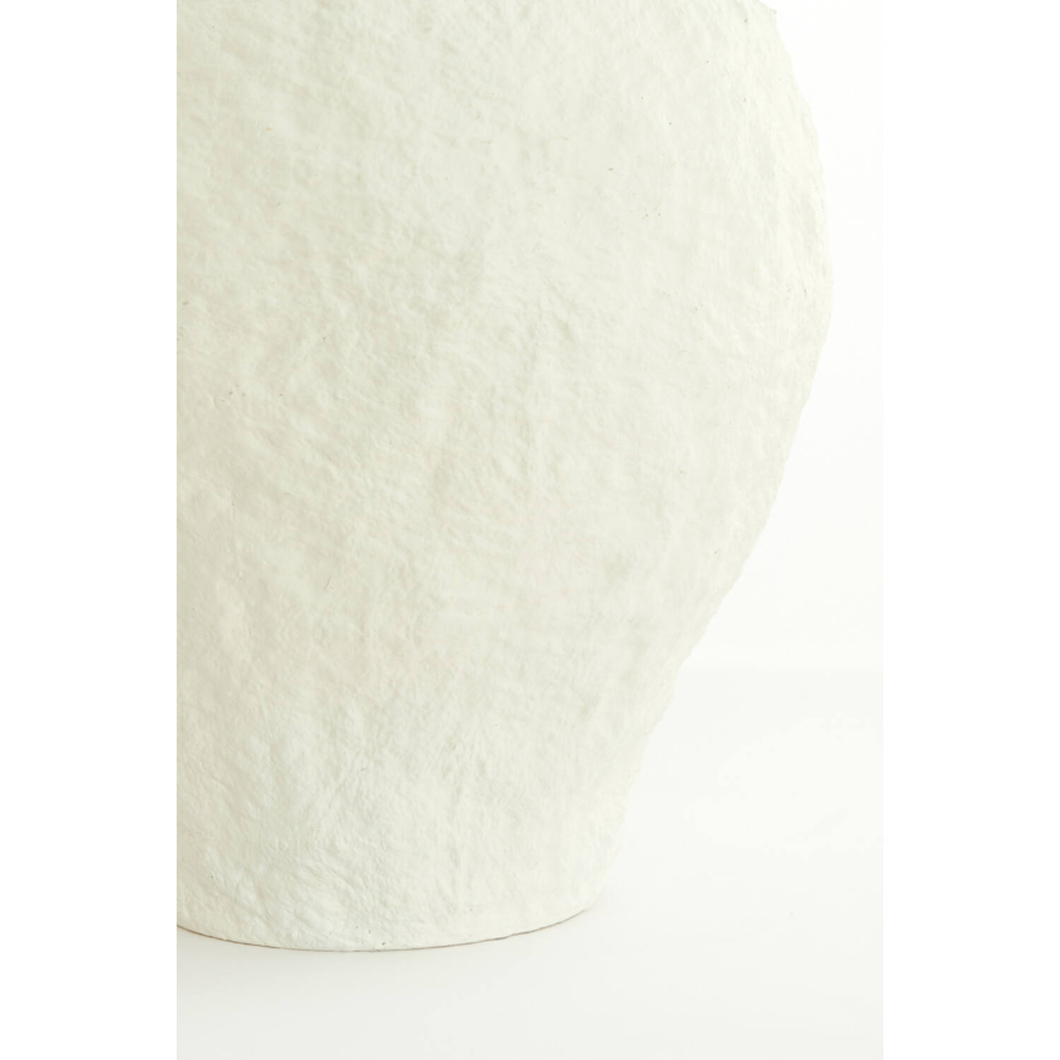 Vaas deco Ø45x50 cm PANTOJA mat crème