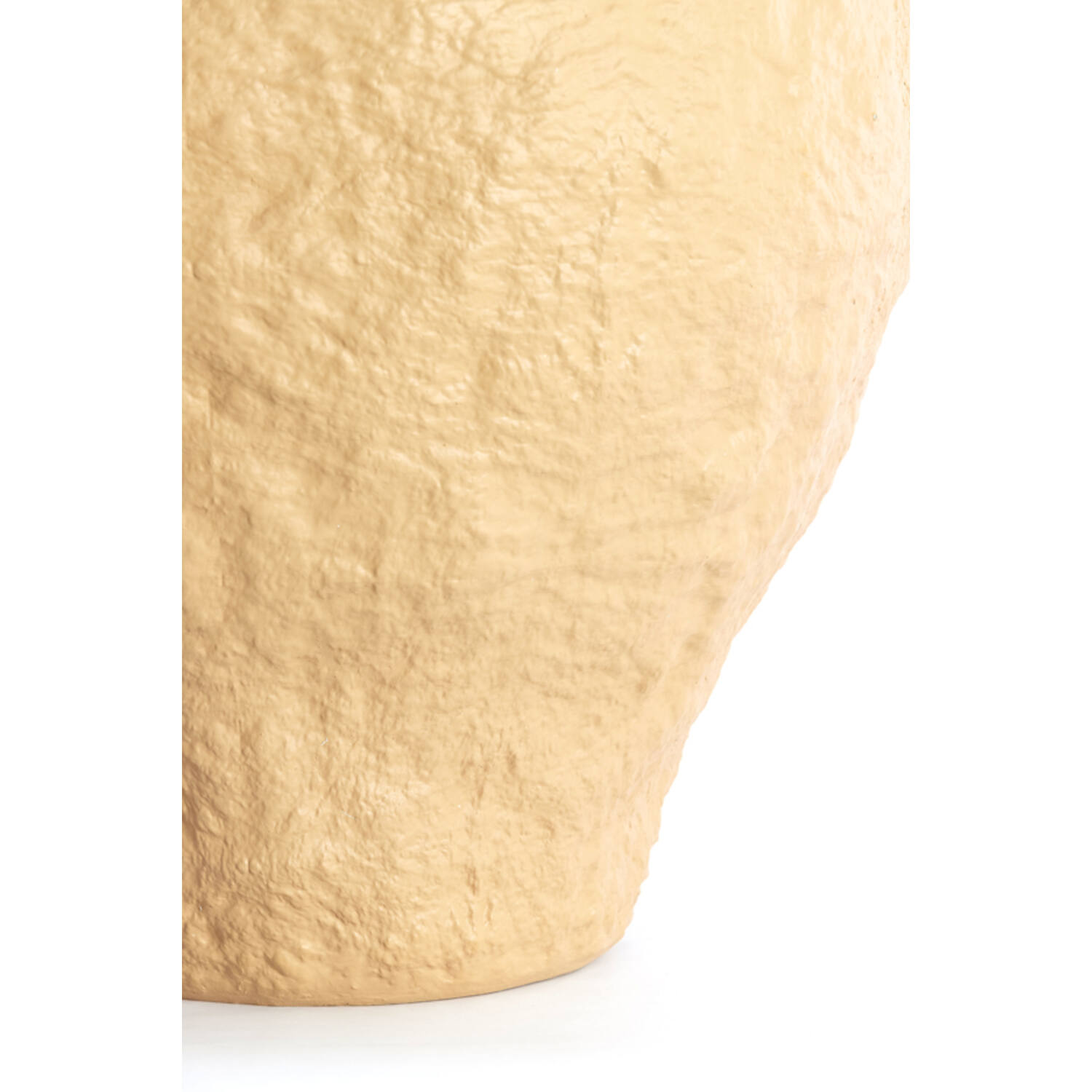 Vase deco Ø45x50 cm PANTOJA matt sand