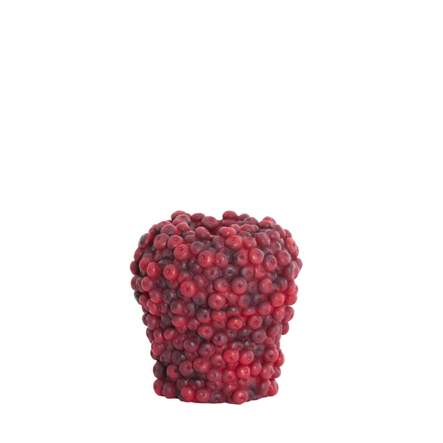 Vase deco Ø20x20,5 cm BERRIES burgundy