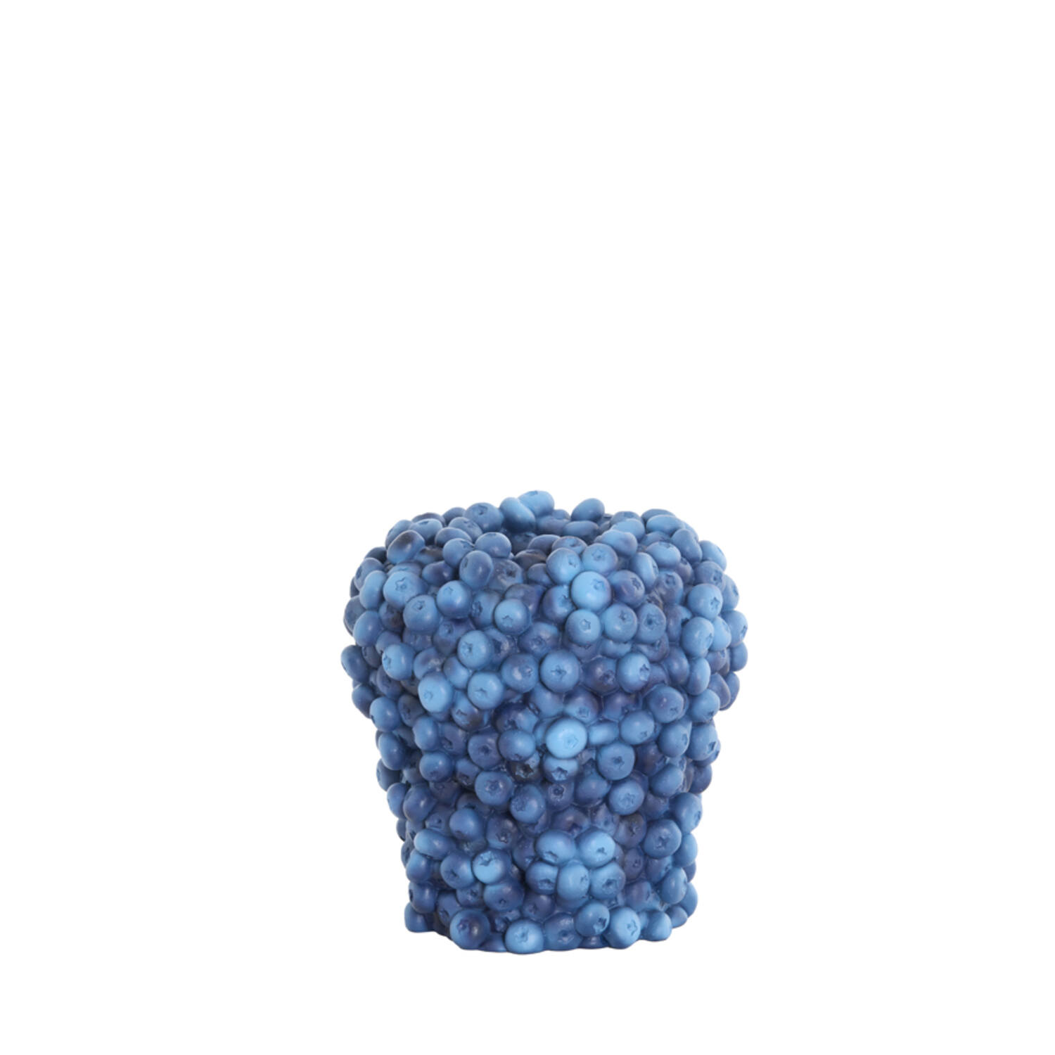 Vase deco Ø20x20,5 cm BERRIES dark blue