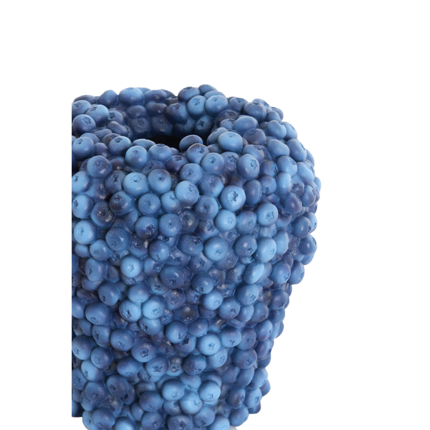 Vase deco Ø20x20,5 cm BERRIES dark blue