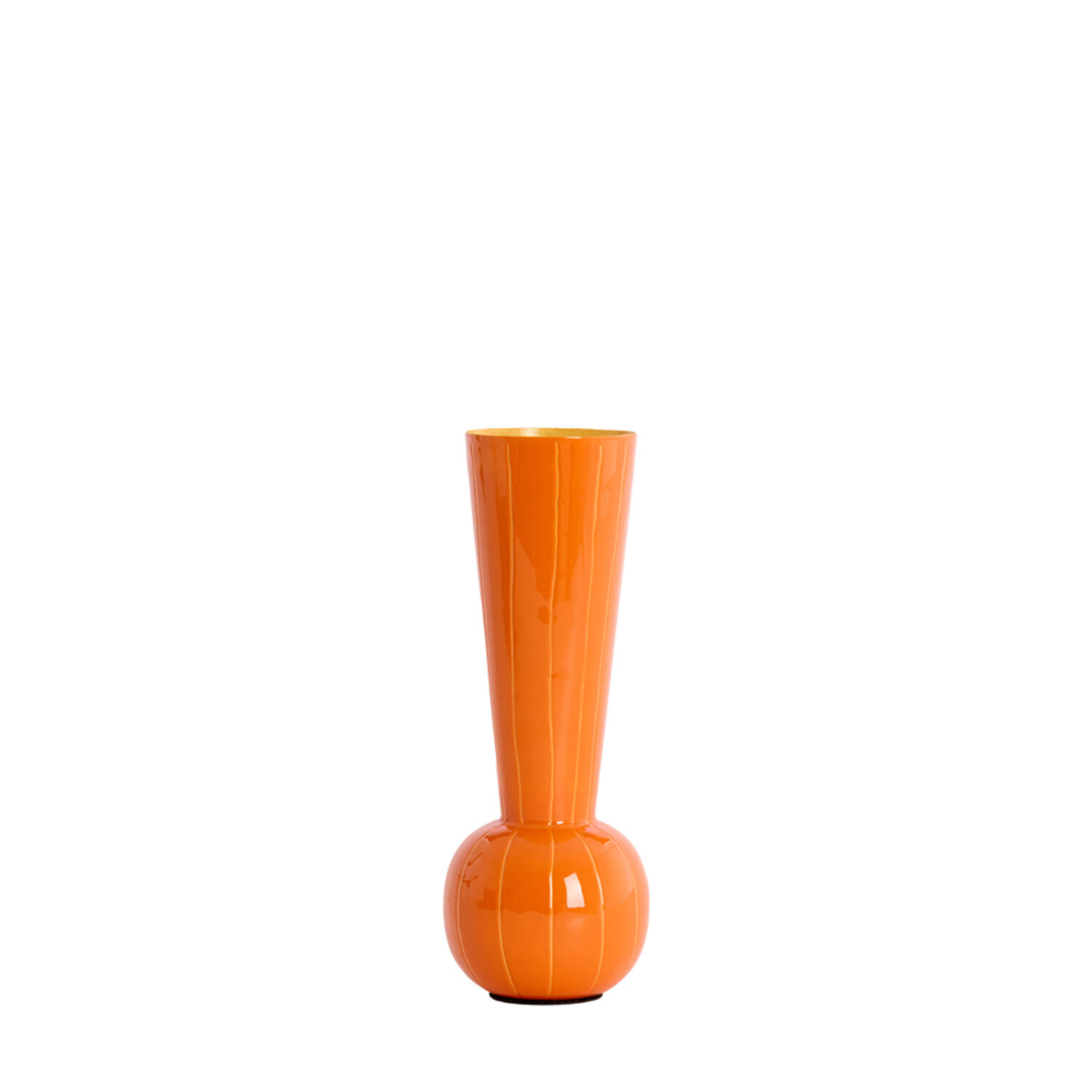 Vaas deco Ø9x25 cm TODI oranje+geel
