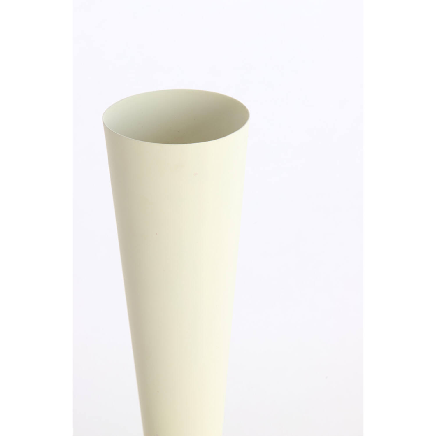Vaas deco Ø13x36 cm TODI mat crème