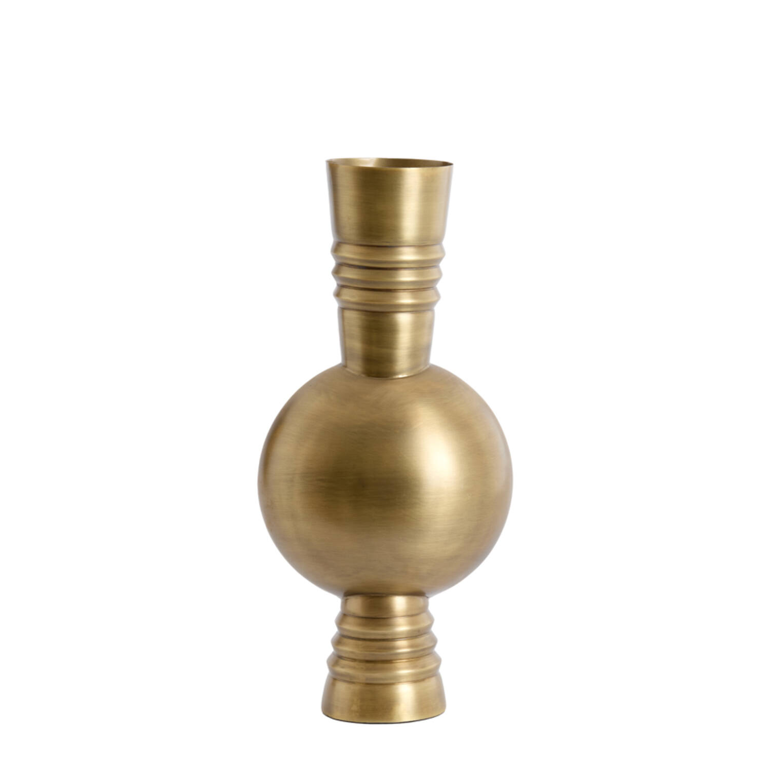 Vase deco Ø18x54,5 cm KAVANSI antique bronze
