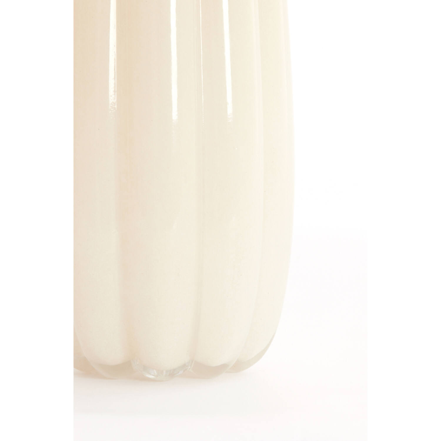 Vaas Ø16x27 cm SEDONA glas crème