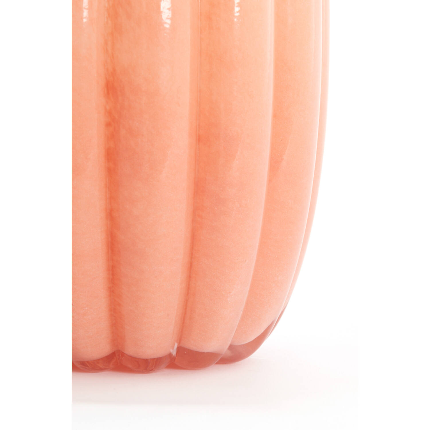 Vaas Ø23,5x38 cm SEDONA glas perzik