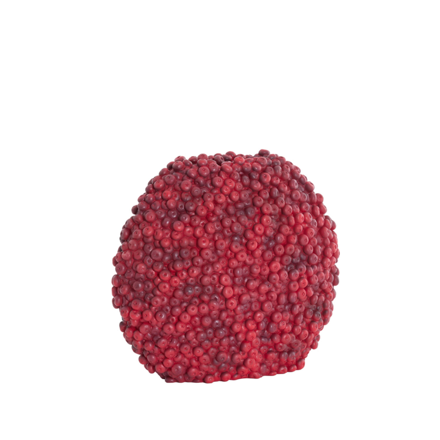 Vaas deco 44x19x37 cm BERRIES bordeaux