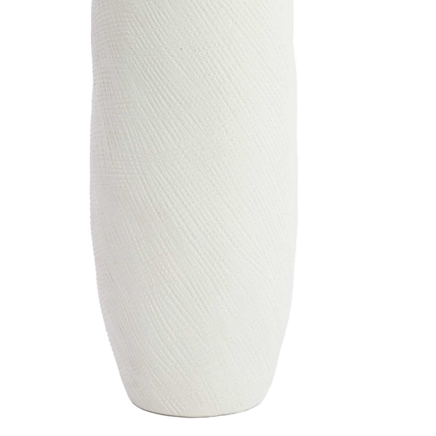 Vaas deco 19x18,5x77,5 cm MESA keramiek crème