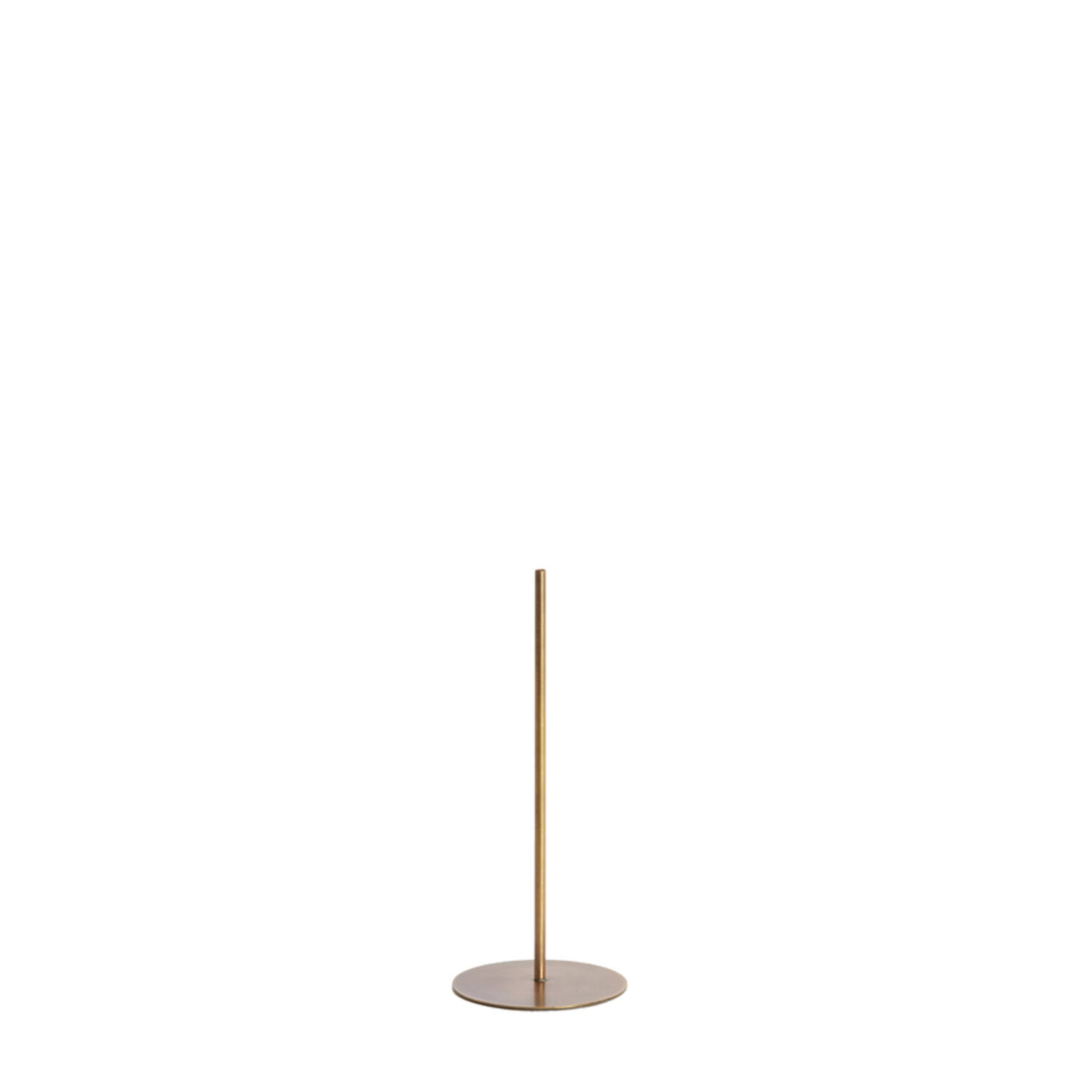 Bloemendisplay deco Ø13x30 cm TUBE antiek brons