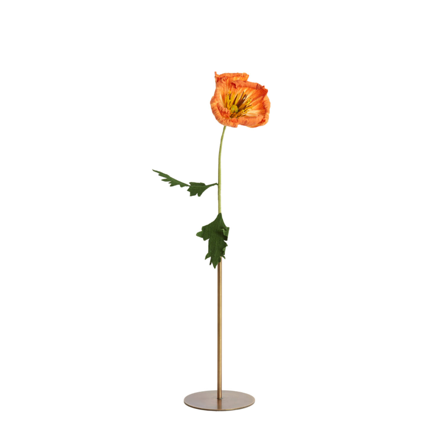 Bloemendisplay deco Ø13x30 cm TUBE antiek brons