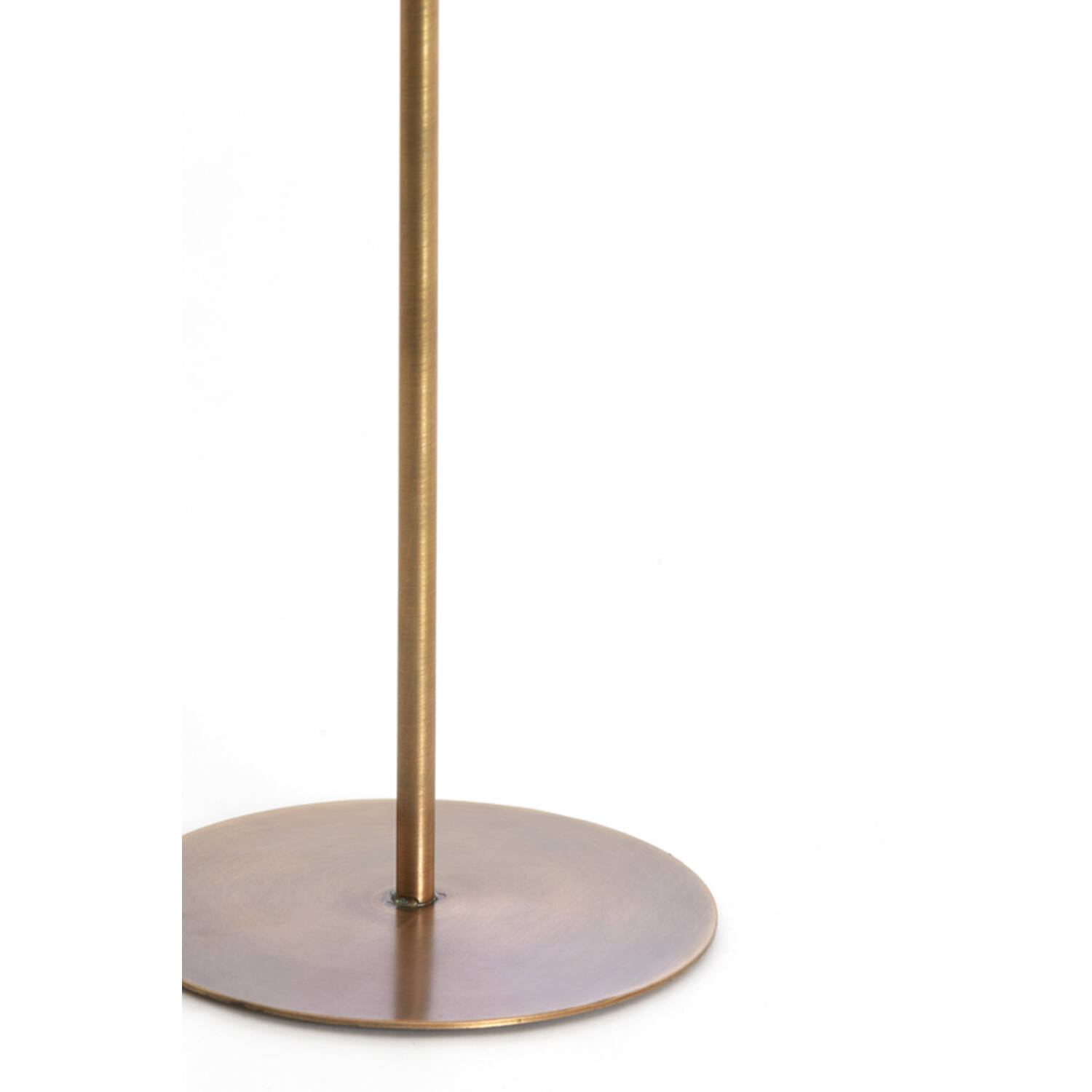 Bloemendisplay deco Ø13x30 cm TUBE antiek brons