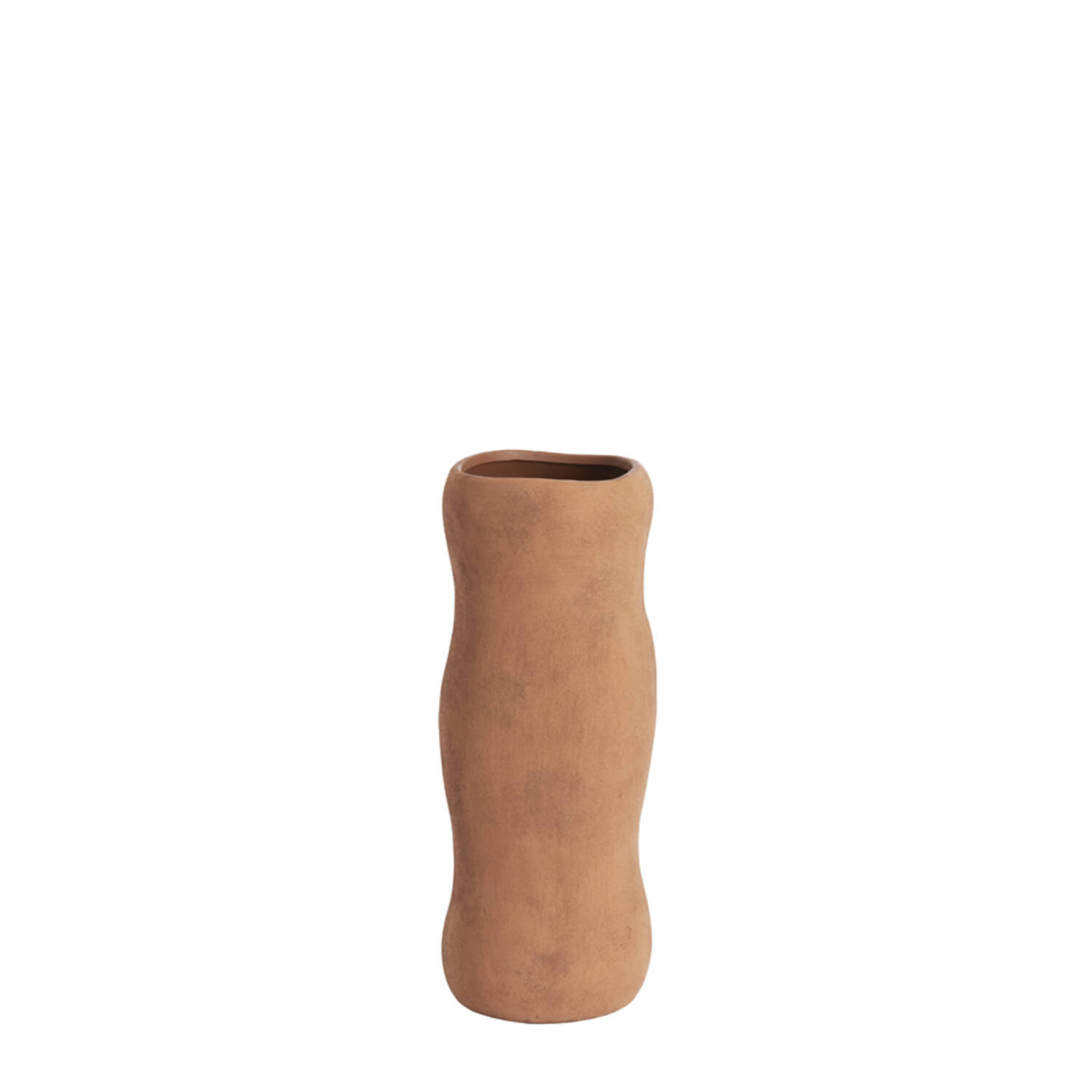 Vase deco Ø15,5x38 cm SERAFINA ceramics terra