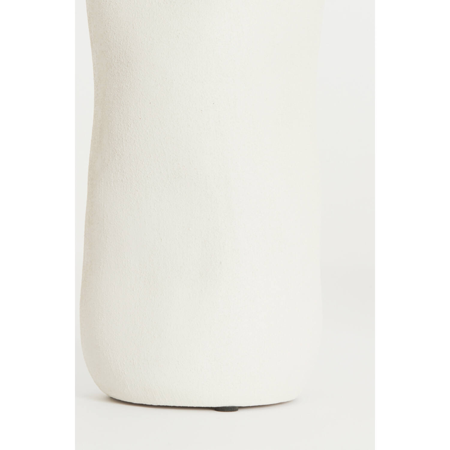 Vaas deco Ø12x28 cm SERAFINA keramiek crème