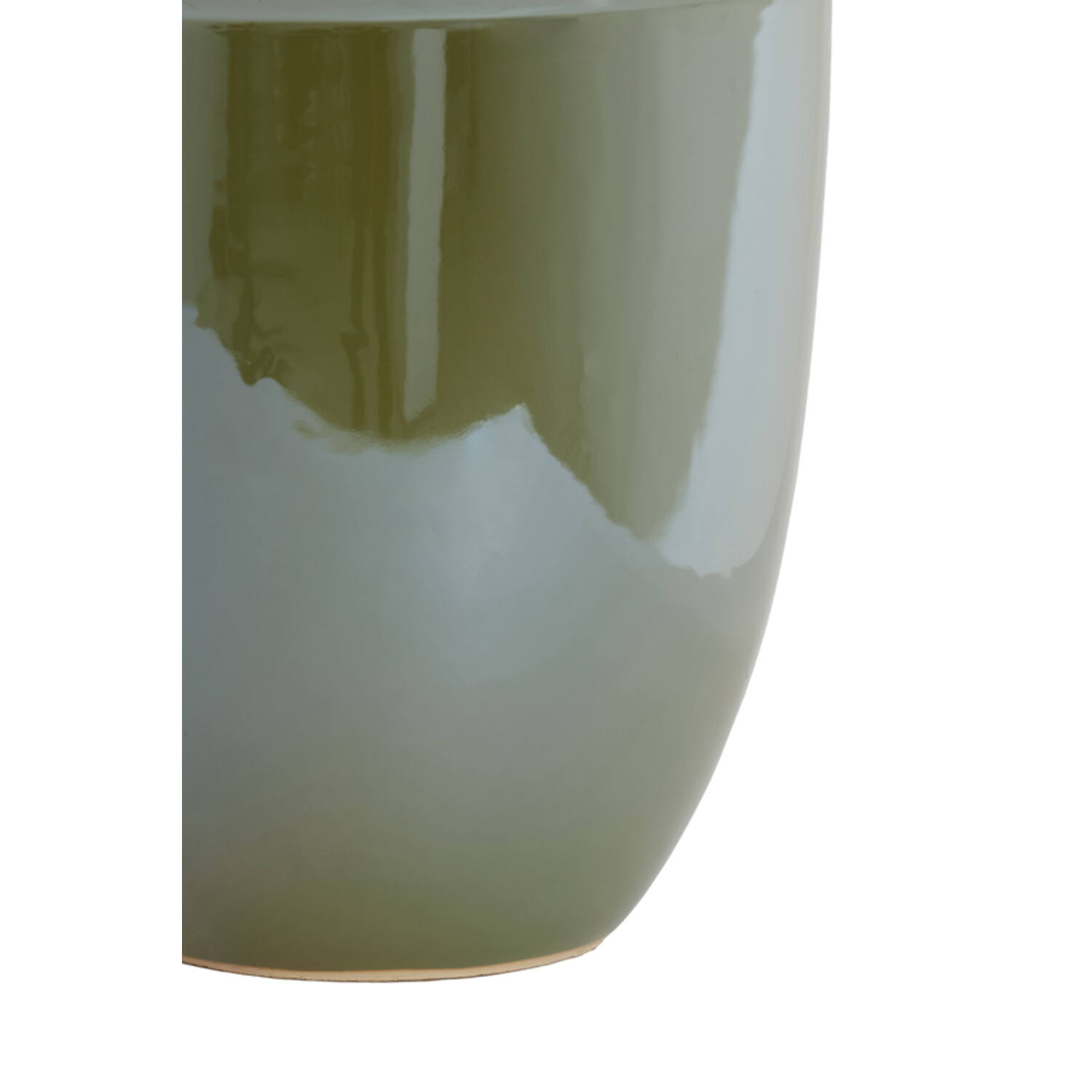 Vase deco Ø32x40 cm TALEA ceramics oil light green